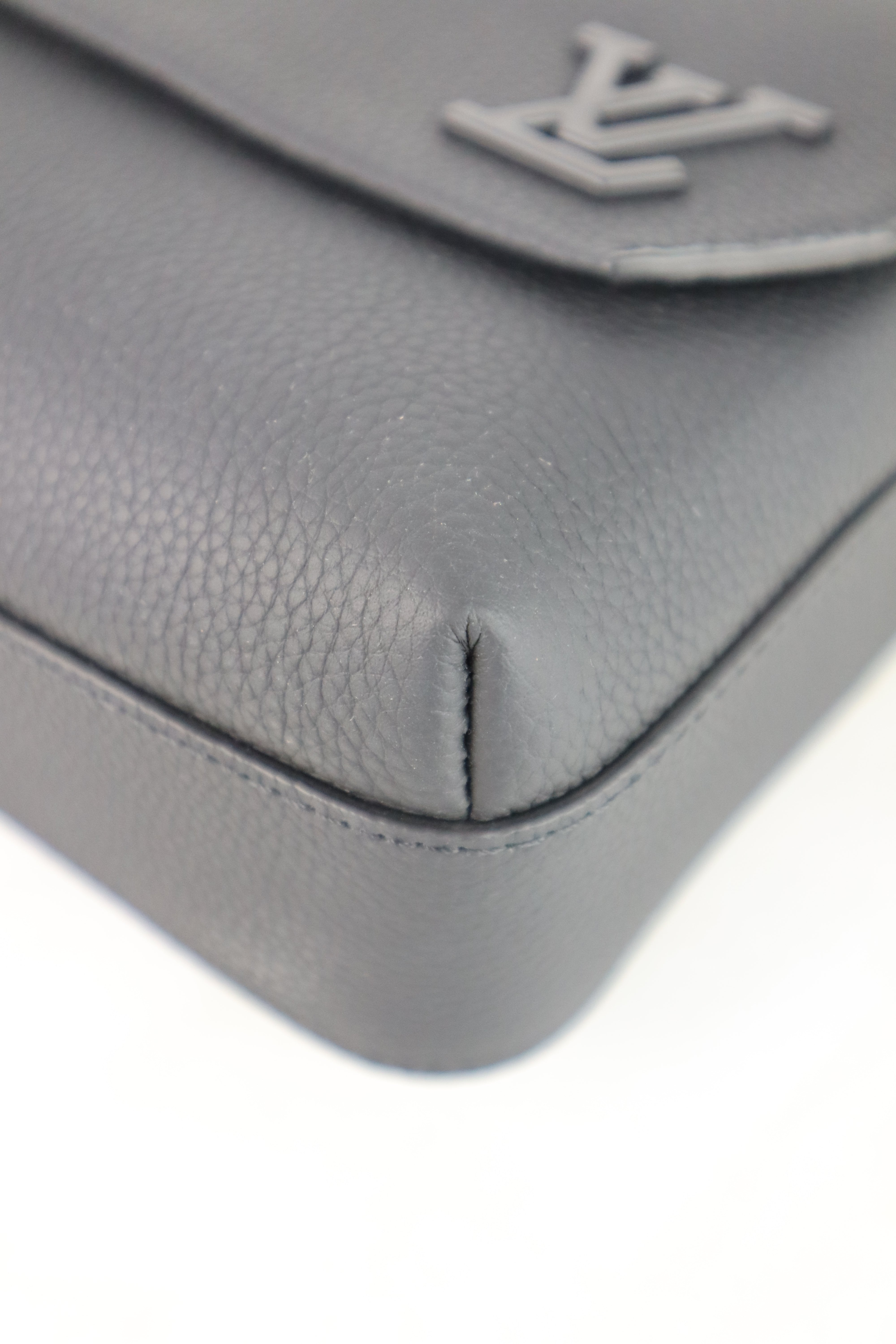 Louis Vuitton Black Fastline Messenger Bag