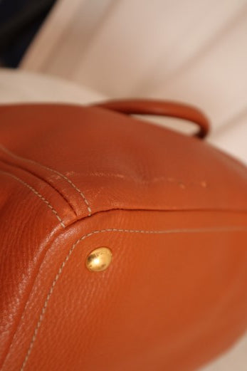 Prada Orange Vitello Daino Bag-handbag-Prada-The Closet Egypt