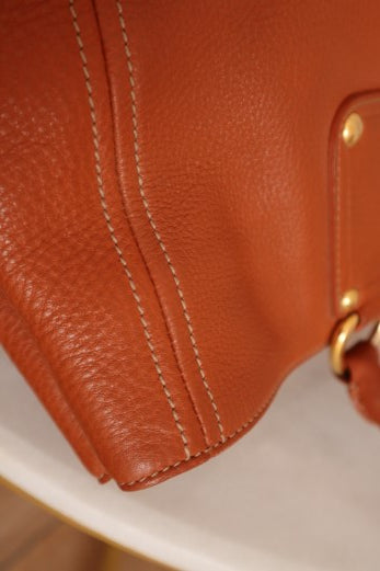 Prada Orange Vitello Daino Bag-handbag-Prada-The Closet Egypt