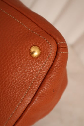 Prada Orange Vitello Daino Bag-handbag-Prada-The Closet Egypt