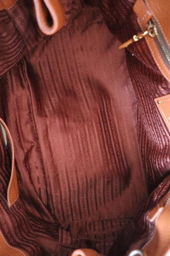 Prada Orange Vitello Daino Bag-handbag-Prada-The Closet Egypt