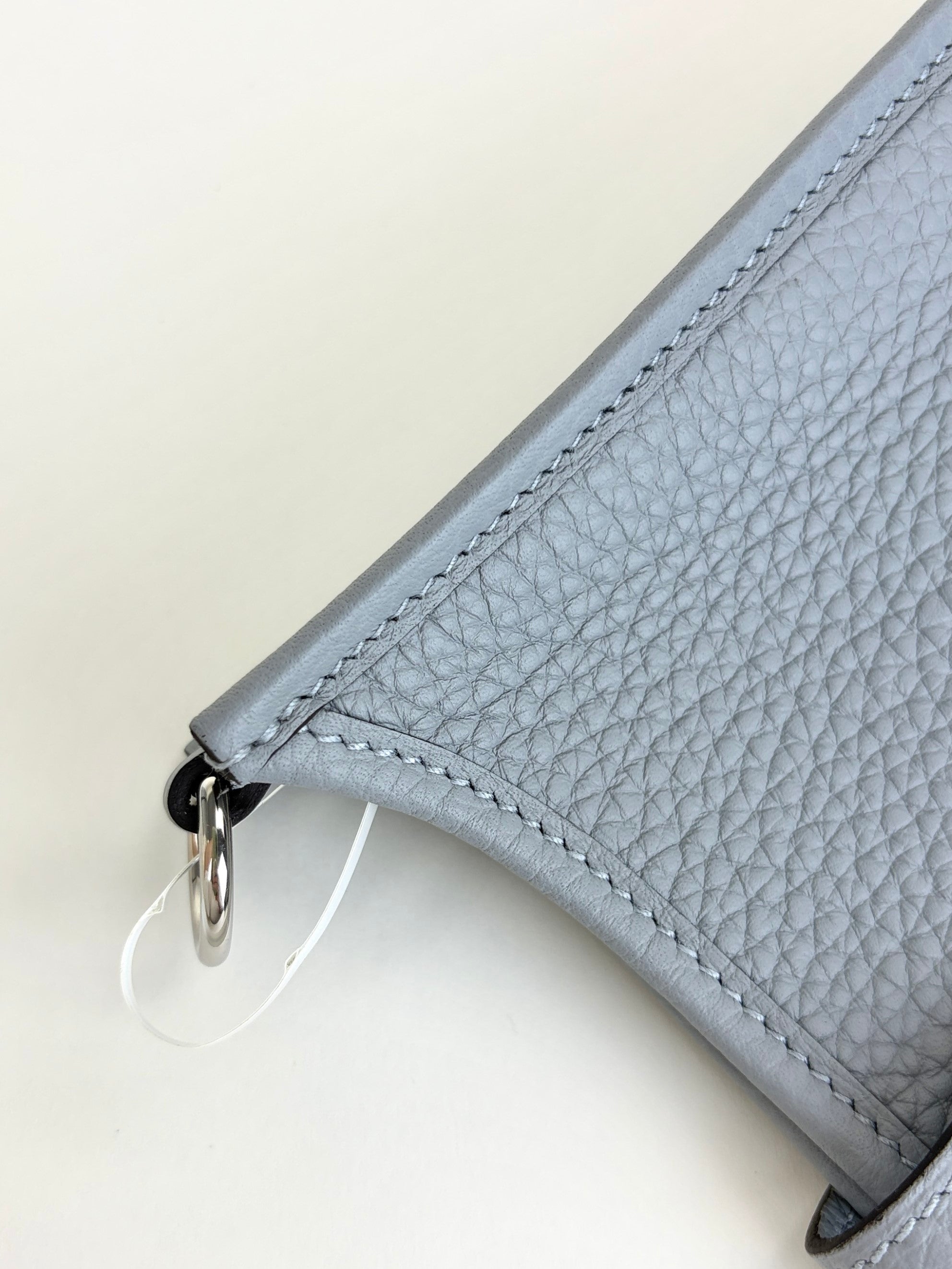 Hermes gris taurillon Clemence Evelyne 16 amazon bag