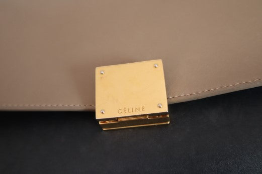 Celine Tricolor Trapeze Shoulder Bag-handbag-Celine-The Closet Egypt