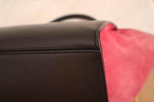 Celine Tricolor Trapeze Shoulder Bag-handbag-Celine-The Closet Egypt