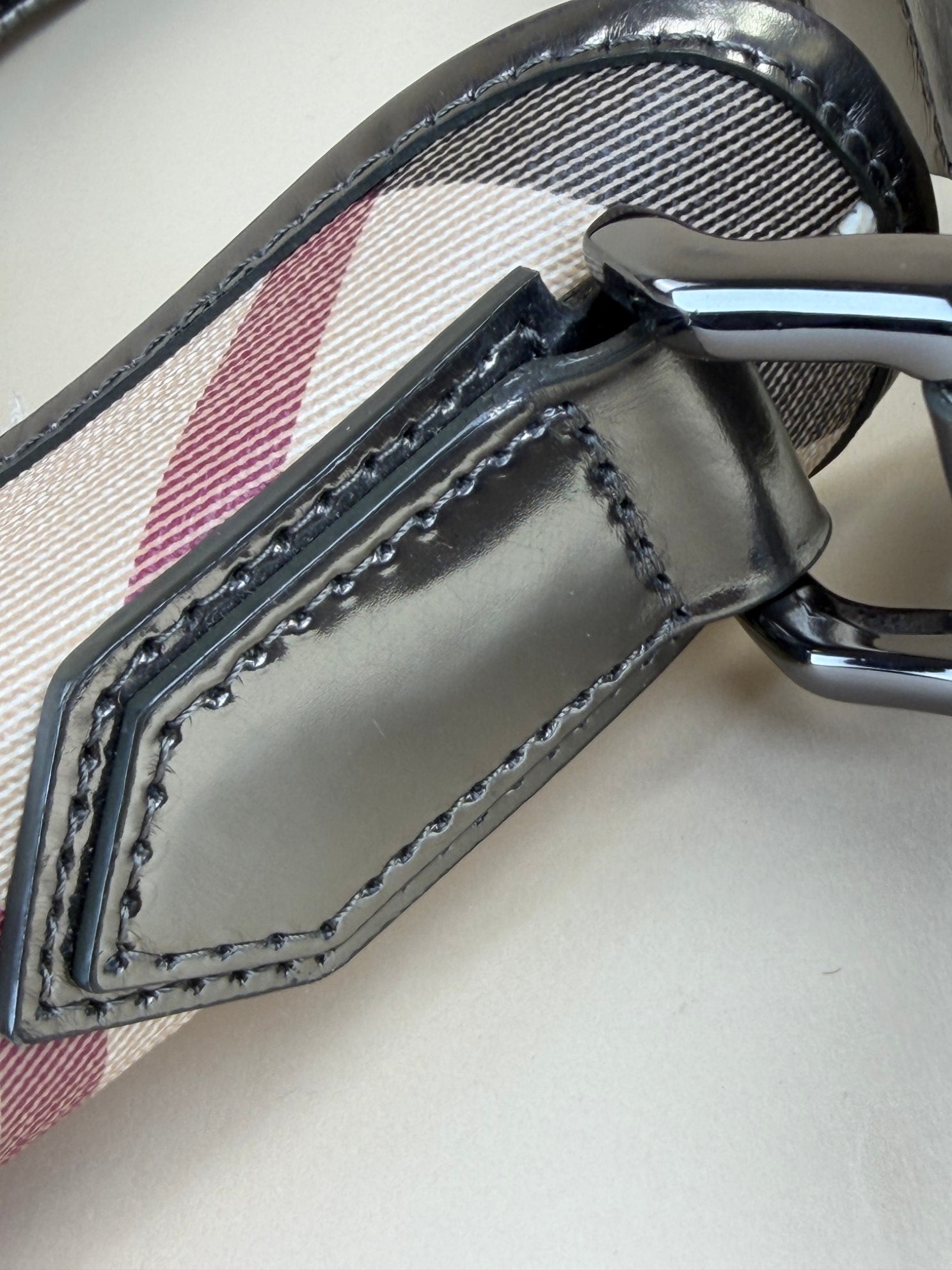 Burberry Nova Check Metallic Hobo Brook Bag