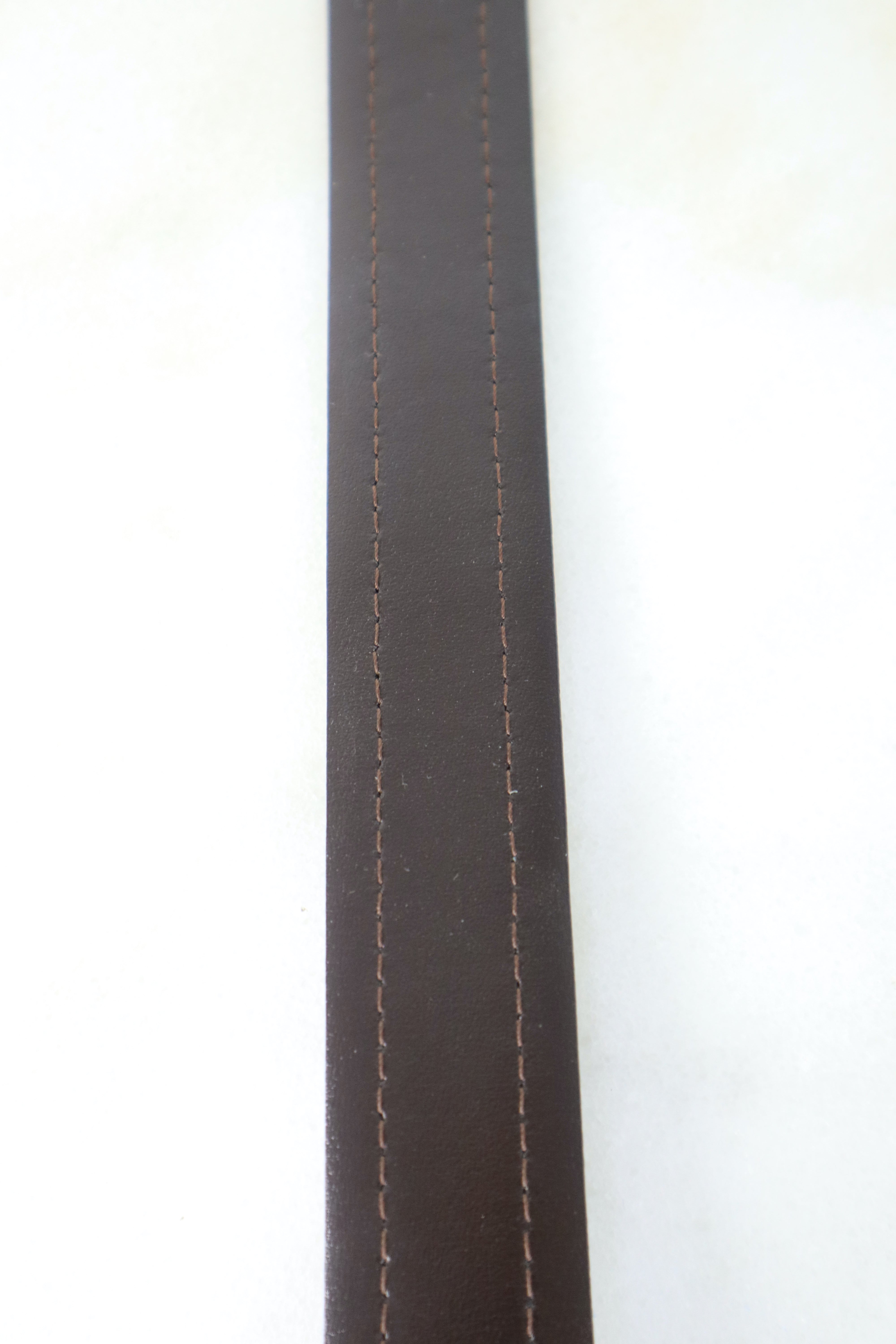 Burberry Brown Haymarket Belt