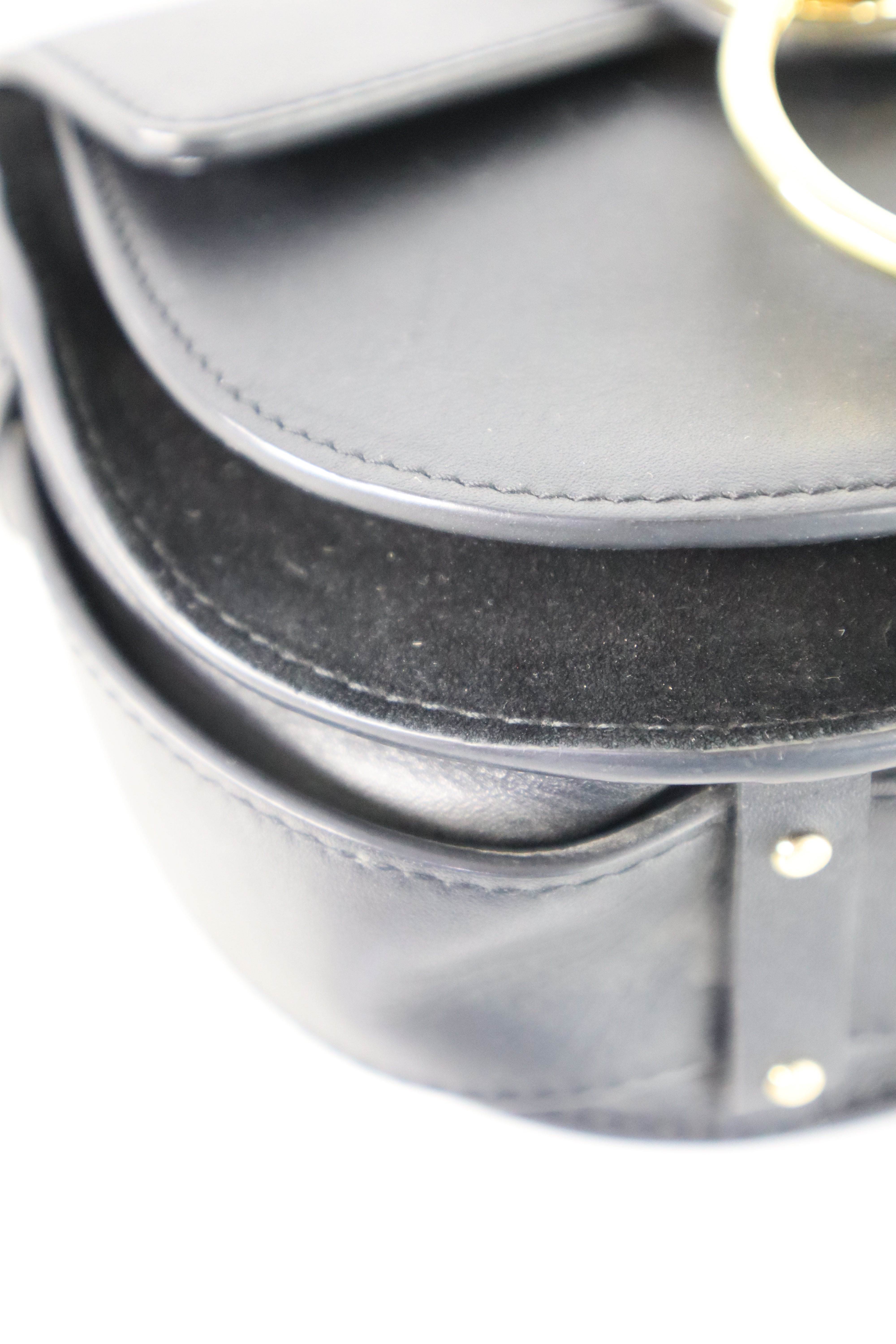 Chloe Black Tess Small Purse Top Handle Bag