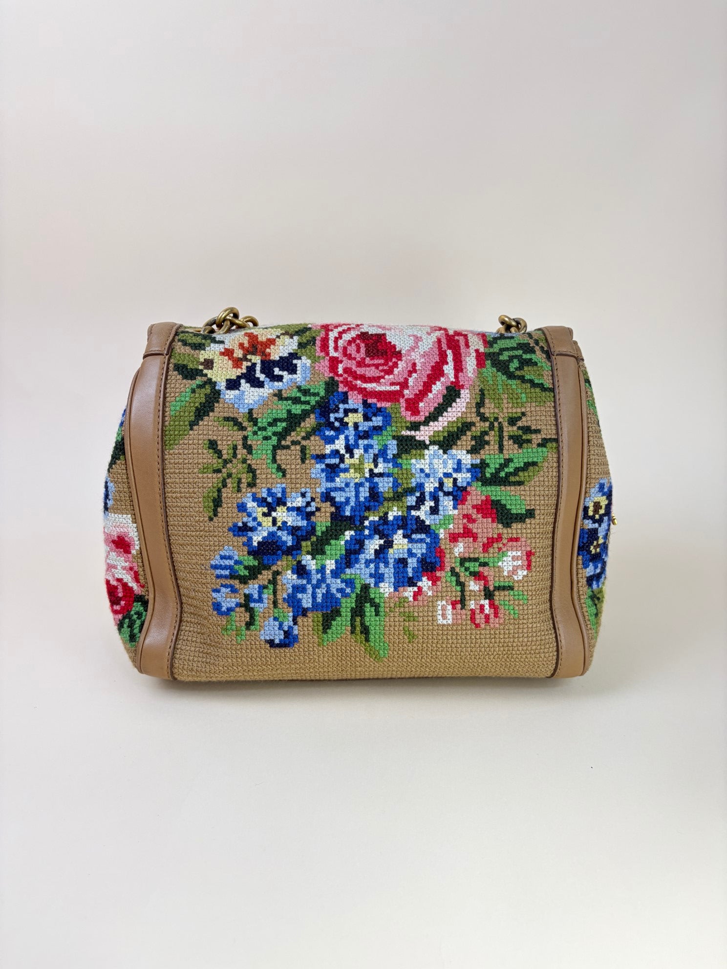 DOLCE &GABBANA Florai needlepoint tote bag
