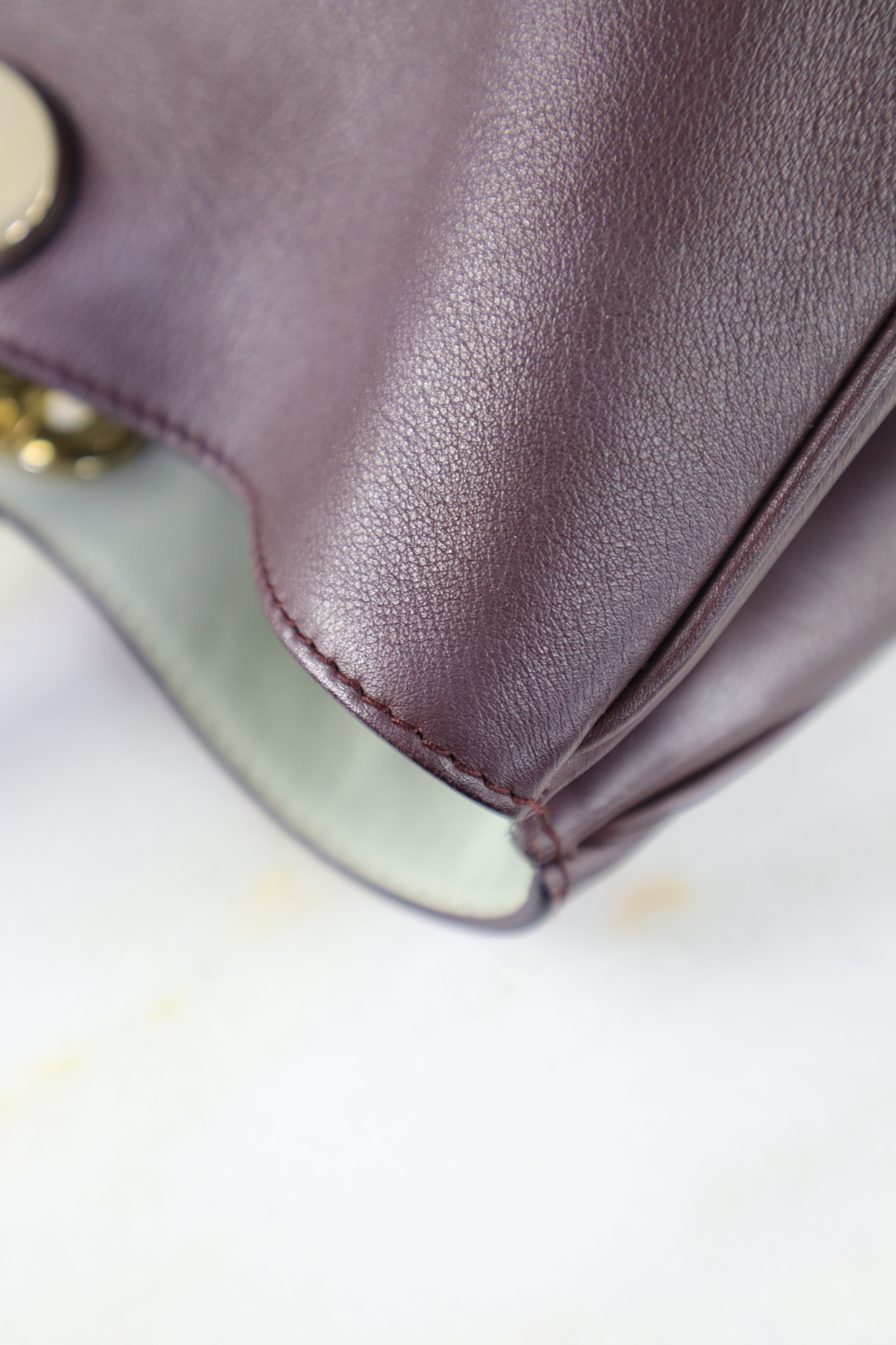 Christian Dior Burgundy Diorissimo Large Tote Bag