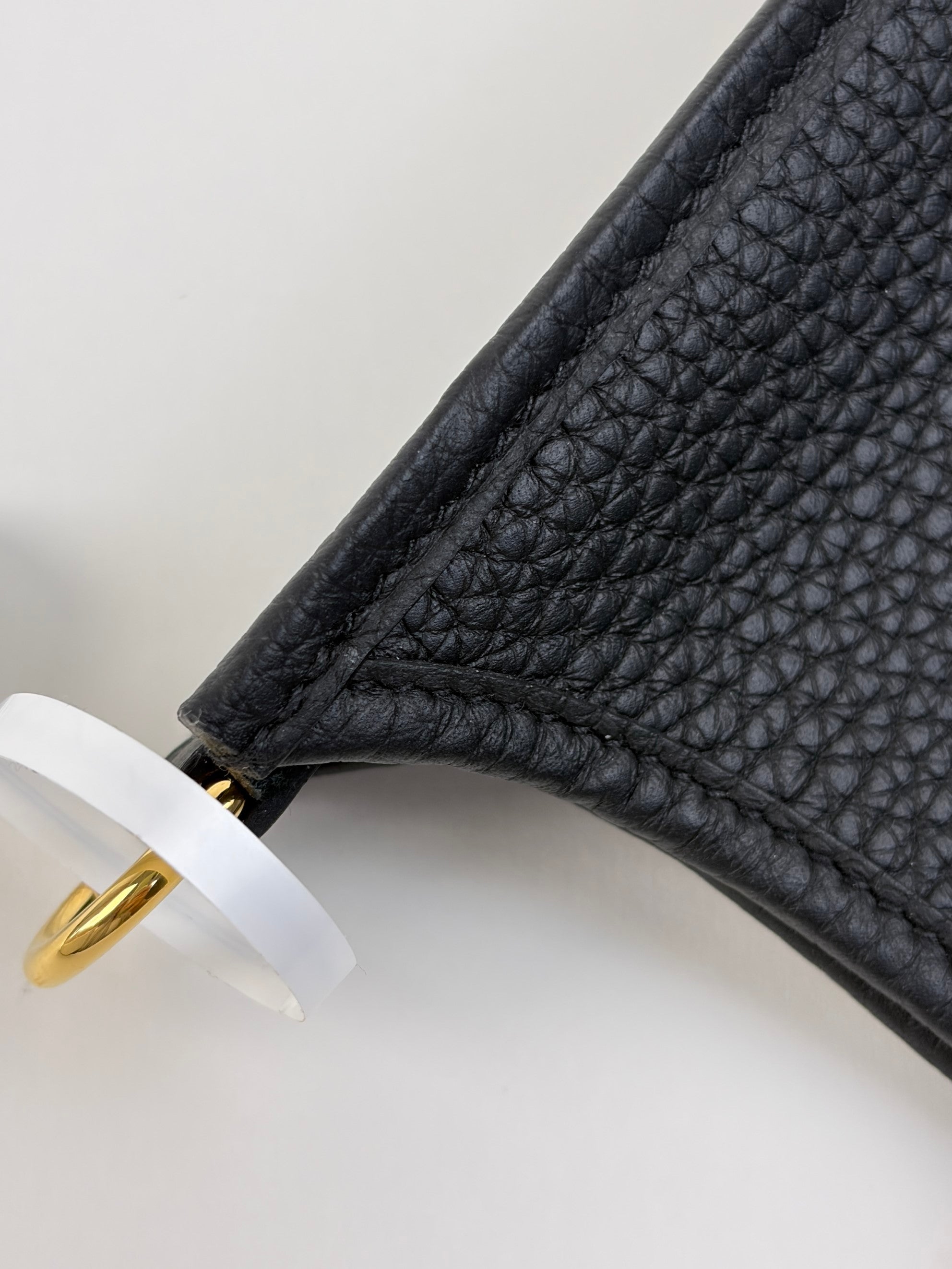 Hermes gold taurillon Clemence Evelyne 16 amazon bag