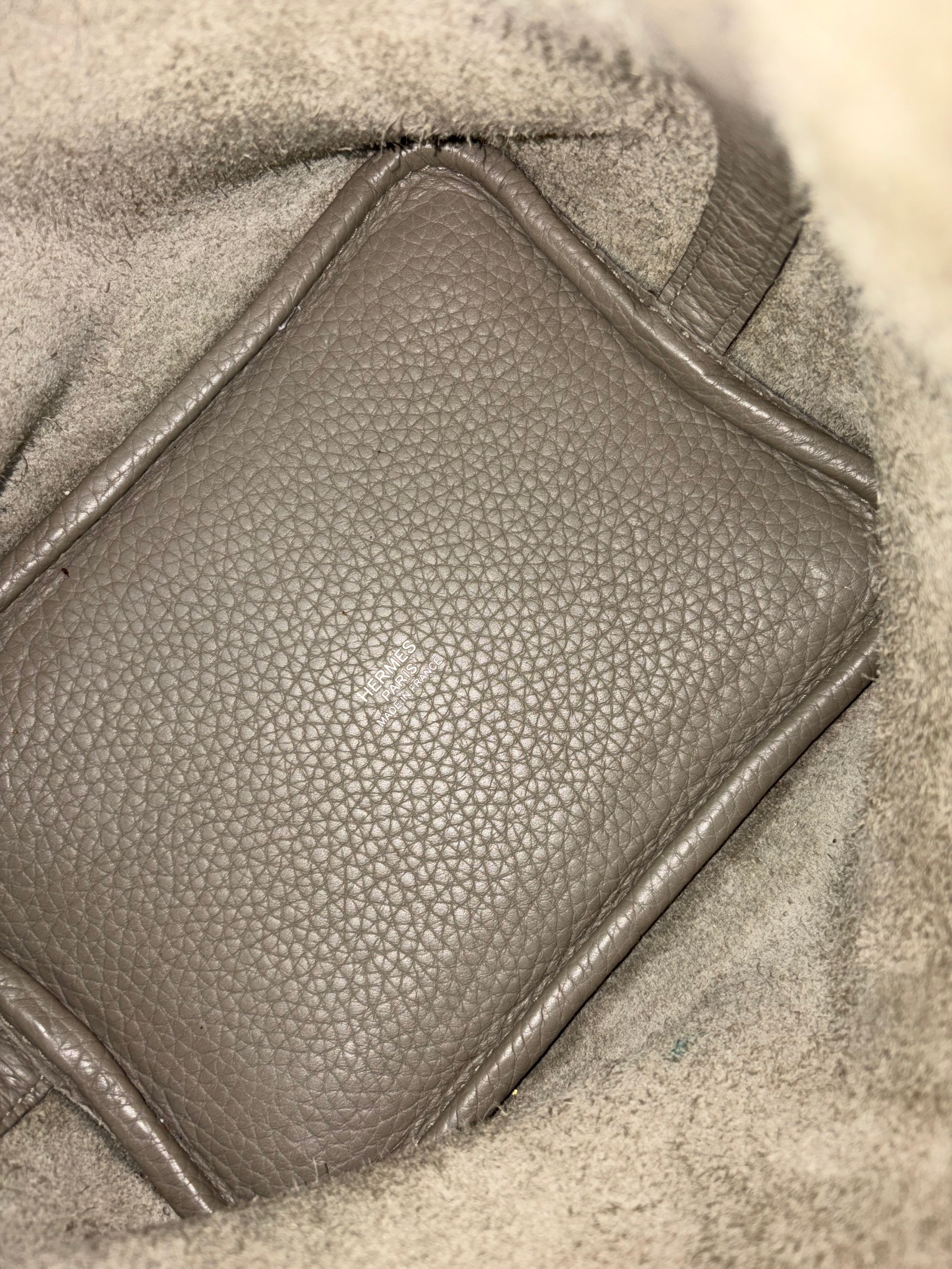 Hermes sauger Taillon Clemence picoting lock18 bag