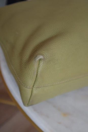 Prada Green Vitello Daino Tote Bag-handbag-Prada-The Closet Egypt