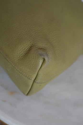 Prada Green Vitello Daino Tote Bag-handbag-Prada-The Closet Egypt