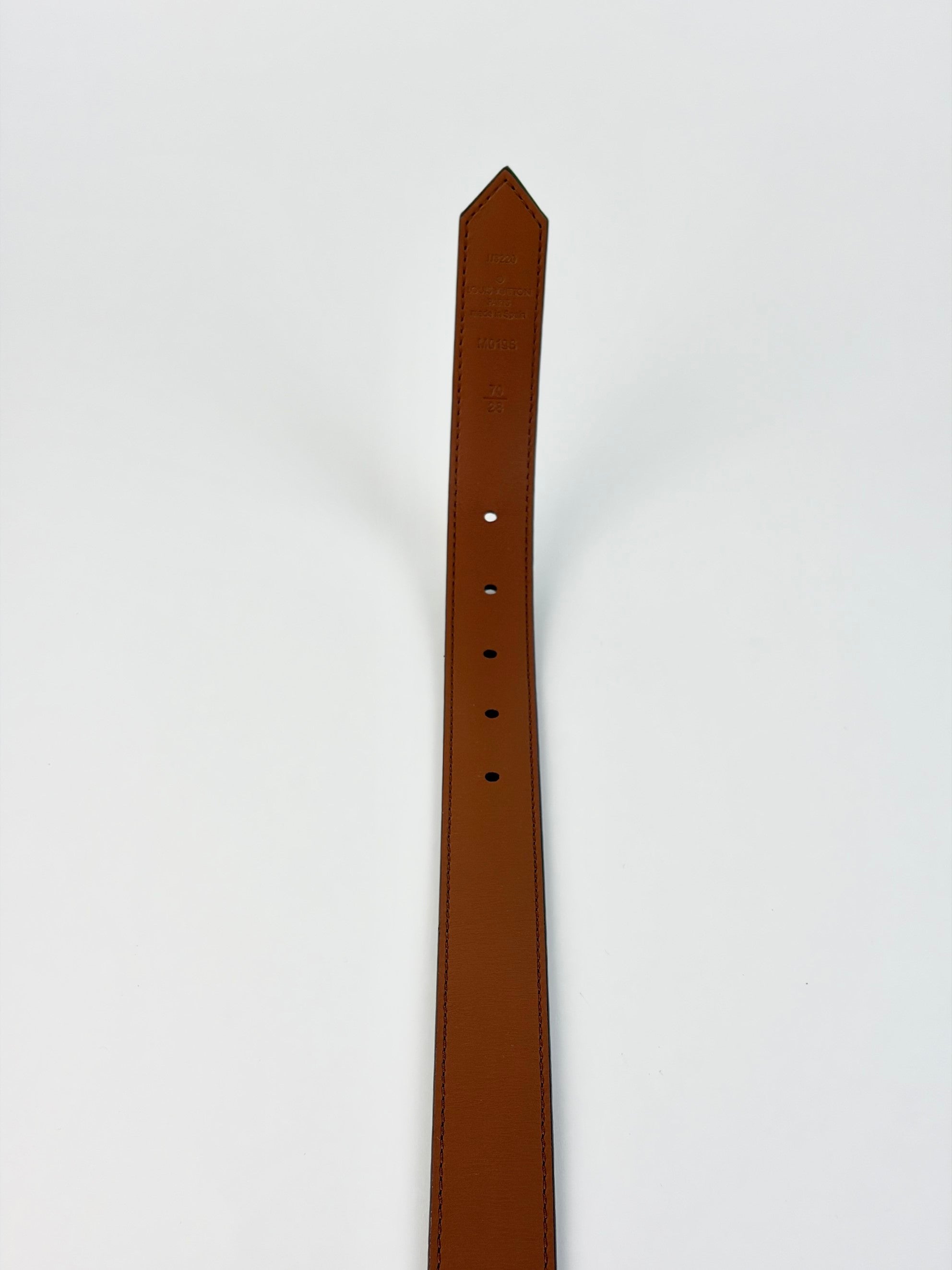 Louis Vuitton dauphine 25mm revesible belt