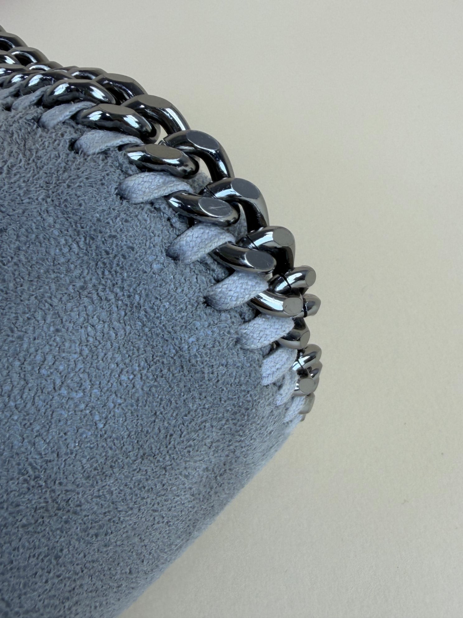 Stella McCartney gray Falabella Mini Bag