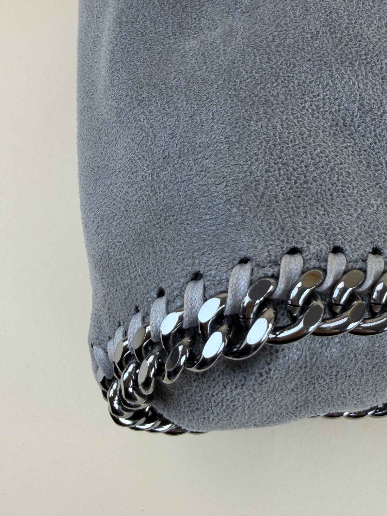 Stella McCartney gray Falabella Mini Bag