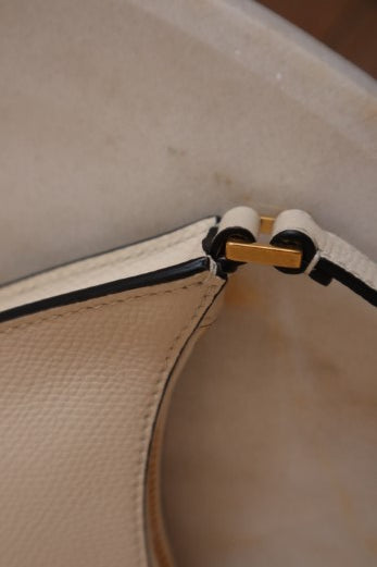 Valentino White Mini VLogo Signature Hobo Bag-handbag-Valentino-The Closet Egypt