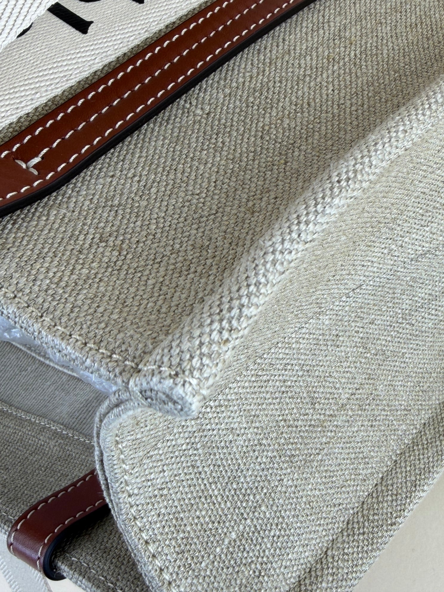 Chloe woody bicolor medium tote bag