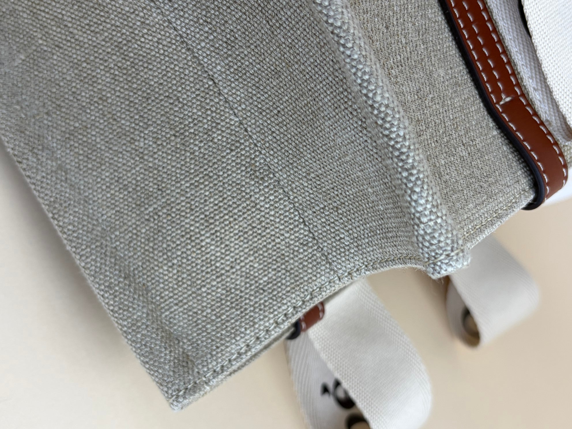 Chloe woody bicolor medium tote bag