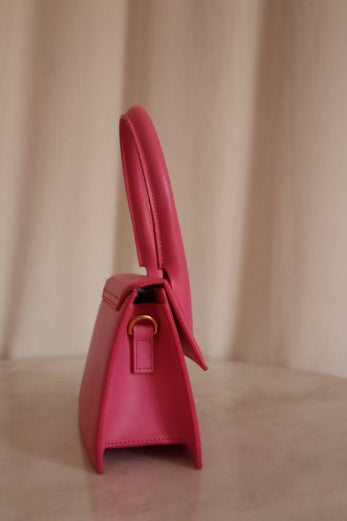 Jacquemus Pink Le Chique Megan Top Handle Bag-handbag-Jacquemus-The Closet Egypt