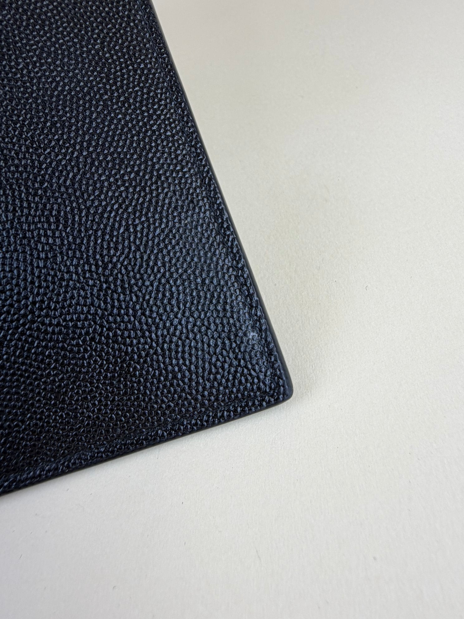 YSL Black Uptown Pouch