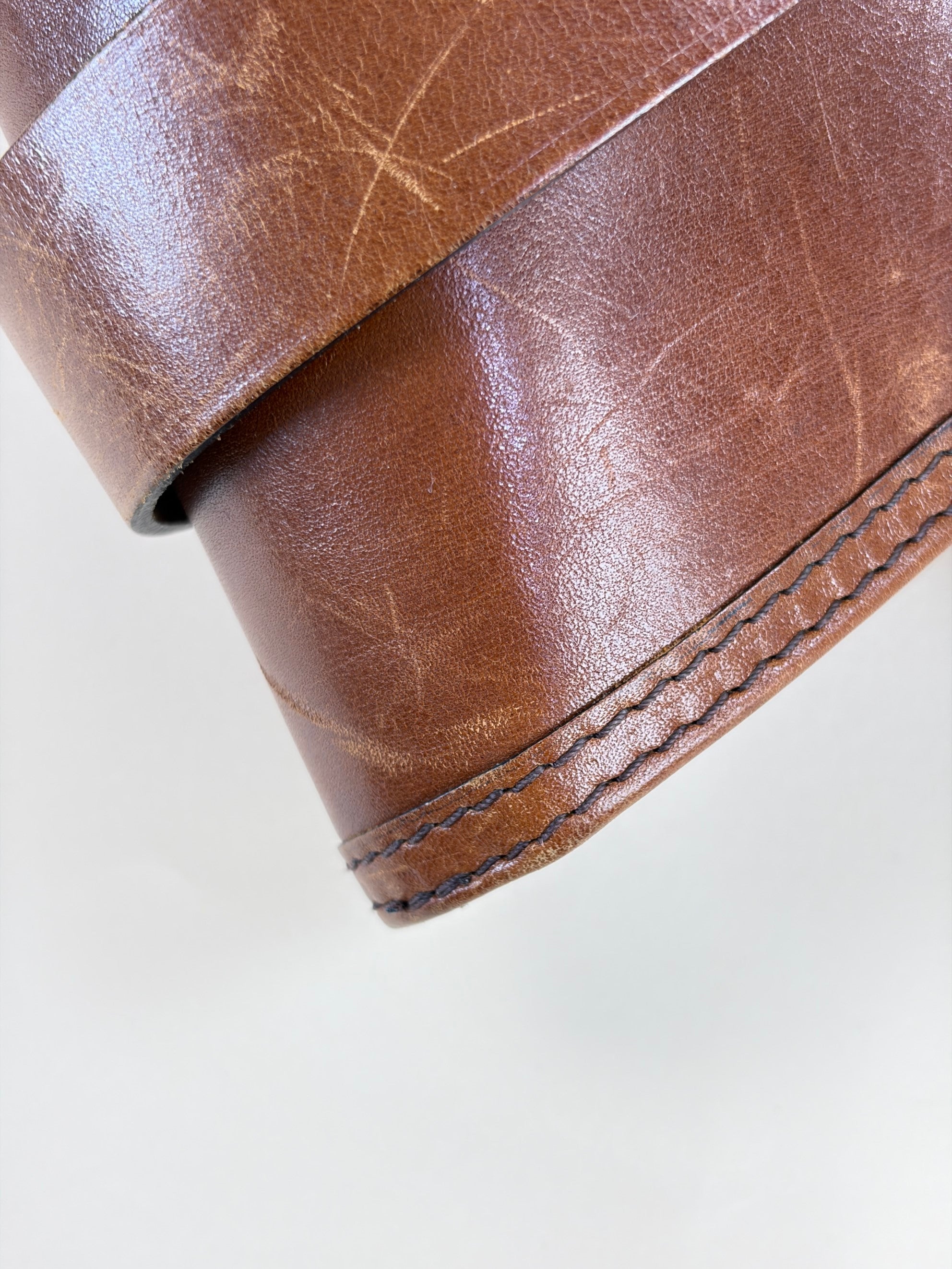 Burberry Brown Lynher Medium House Check Tote Bag