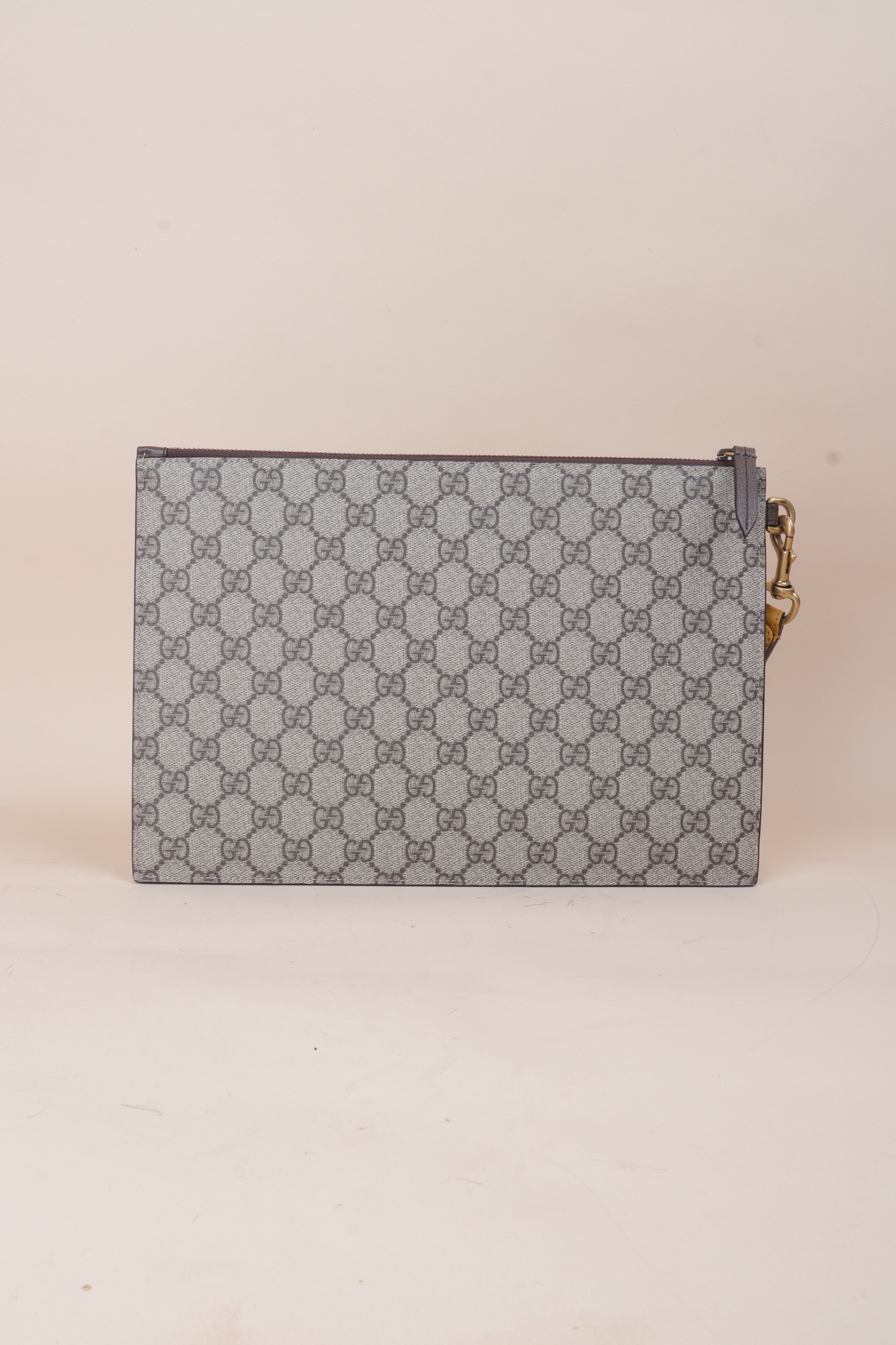 Gucci beige GG Pouch