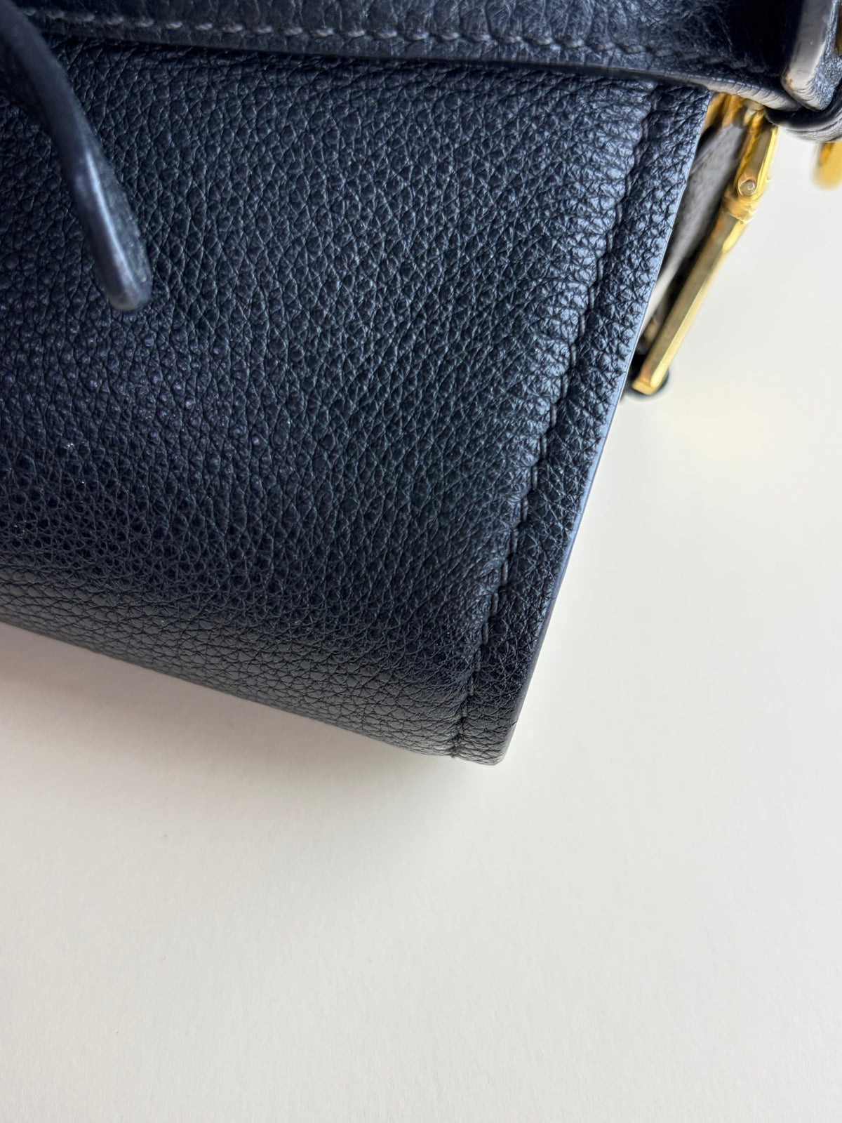 Prada Black vitello phenix flap Crossbody Bag