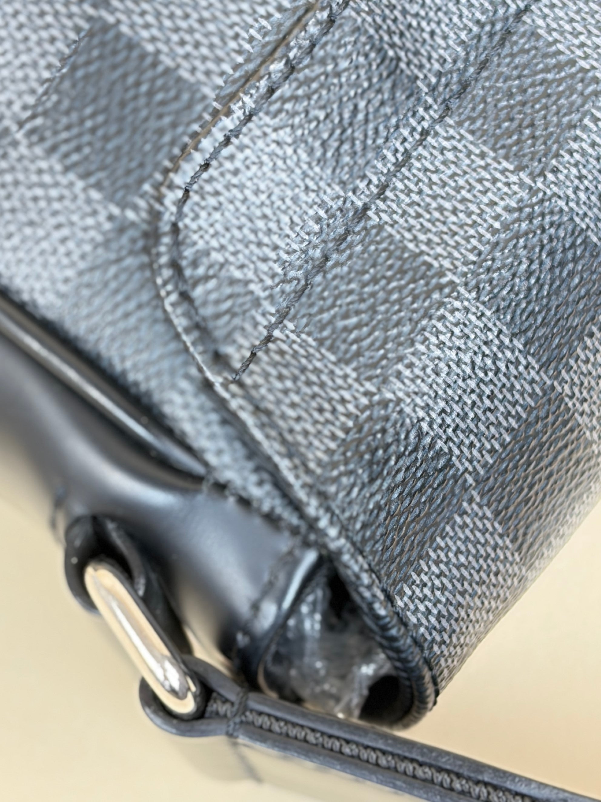 Louis Vuitton Damier Graphite District MM Messenger Bag
