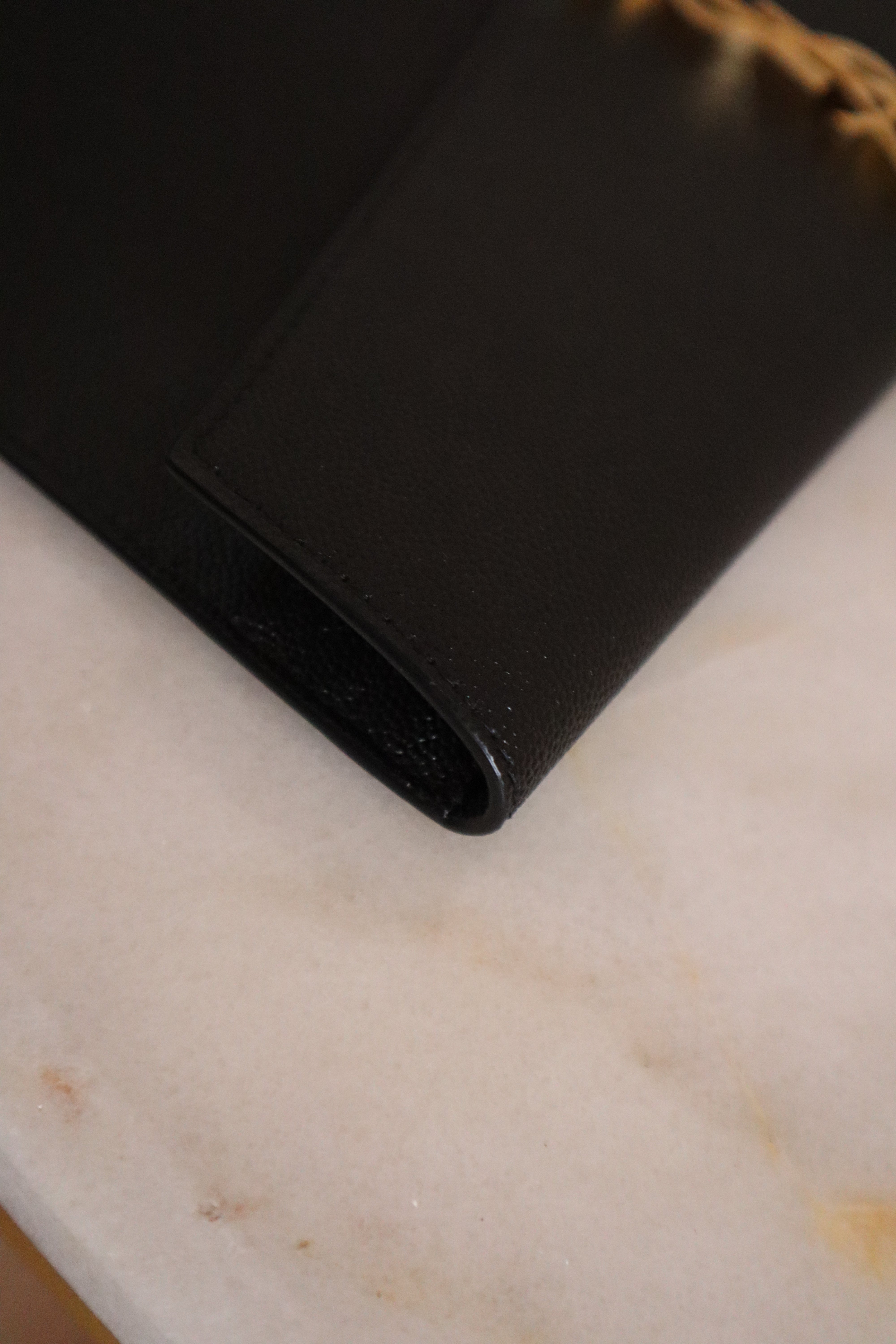 YSL Black Uptown Pouch-Pouch-YSL-The Closet Egypt