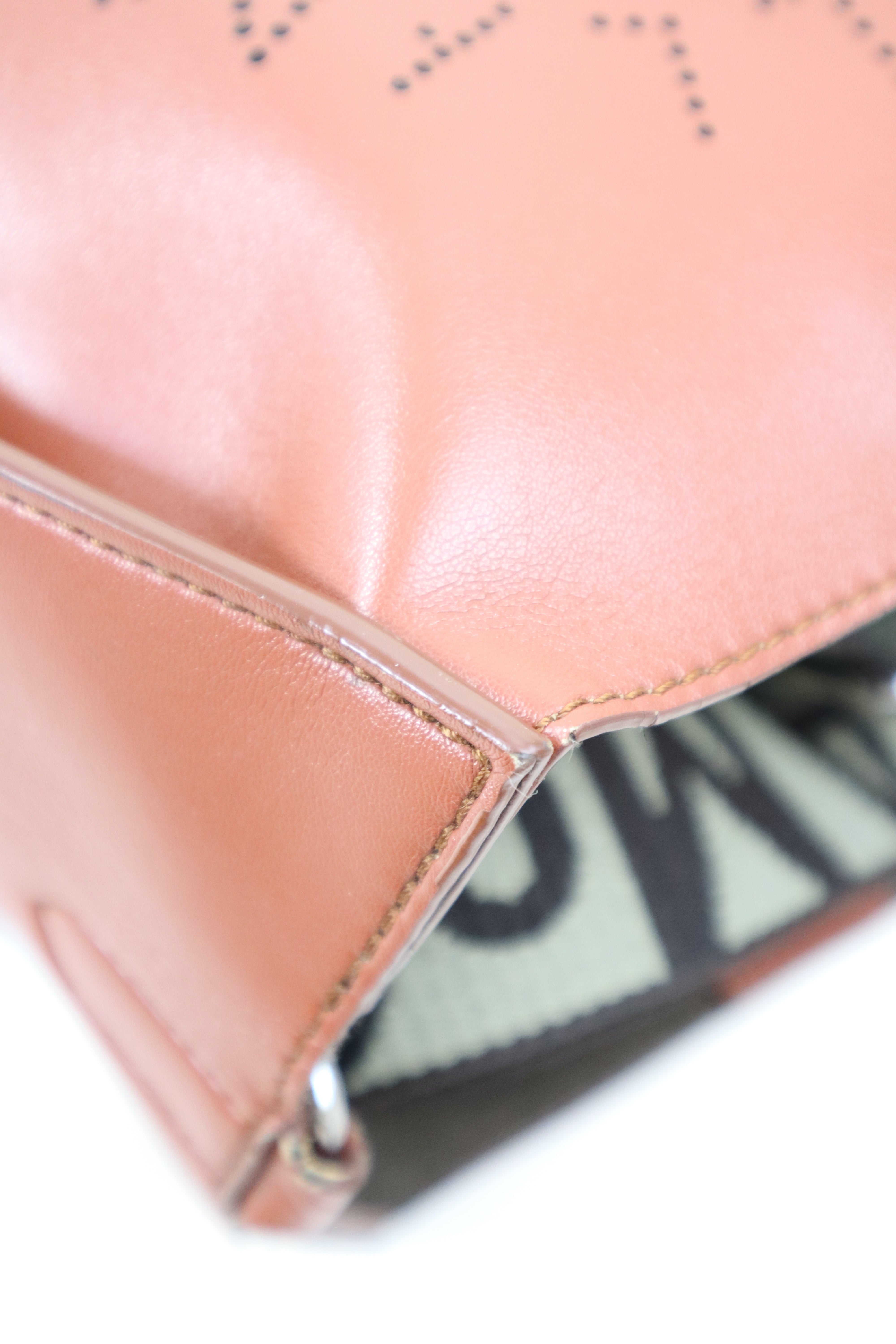 Stella Mccartney Camel Logo Crossbody Bag