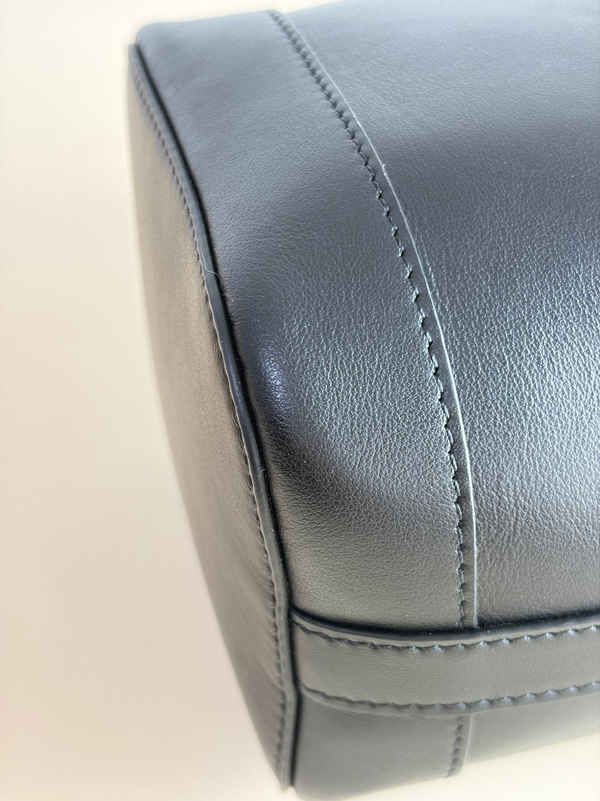 Fendi Black calfskin Mon Tresor Mini Bucket Bag