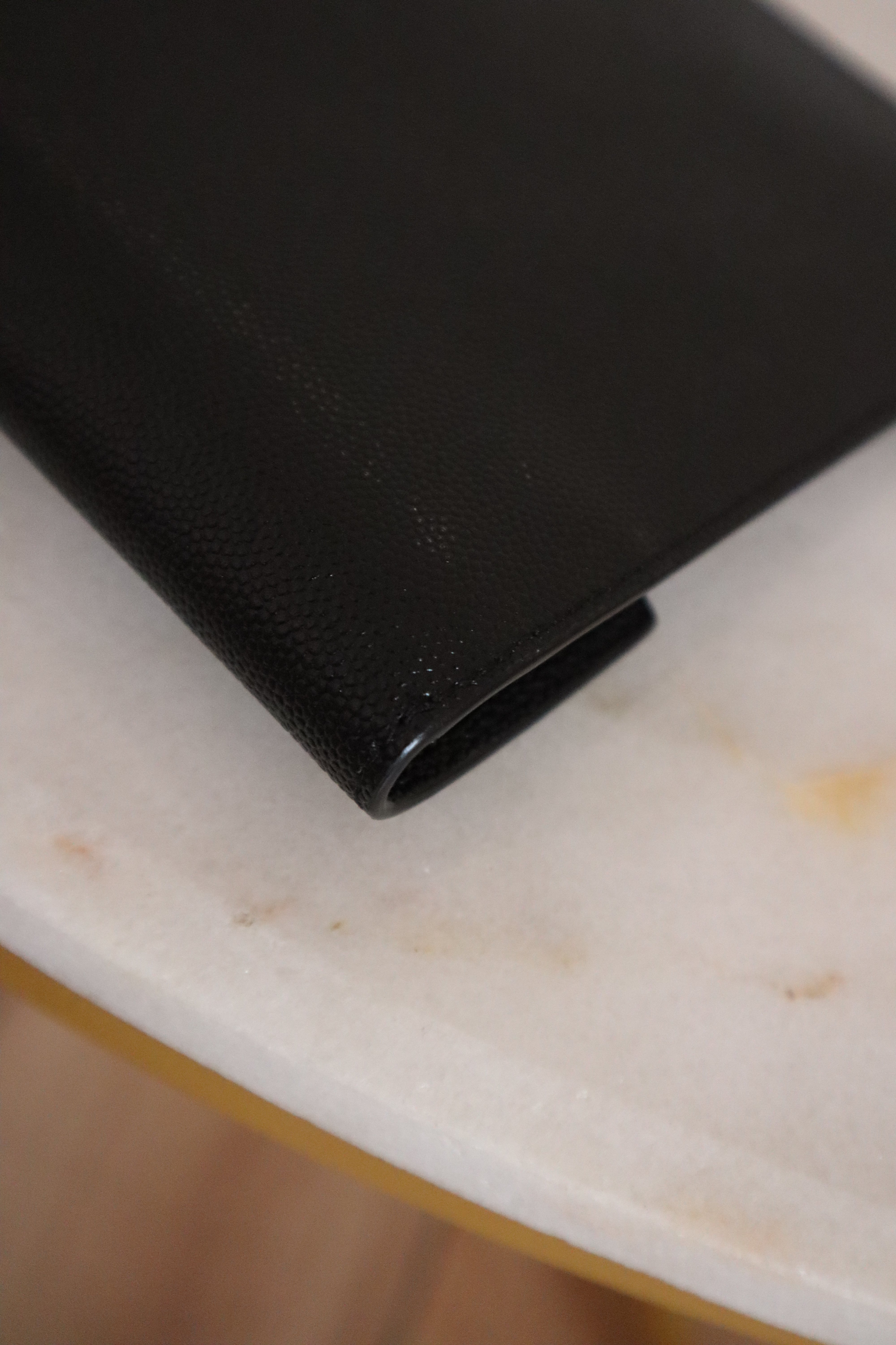 YSL Black Uptown Pouch-Pouch-YSL-The Closet Egypt