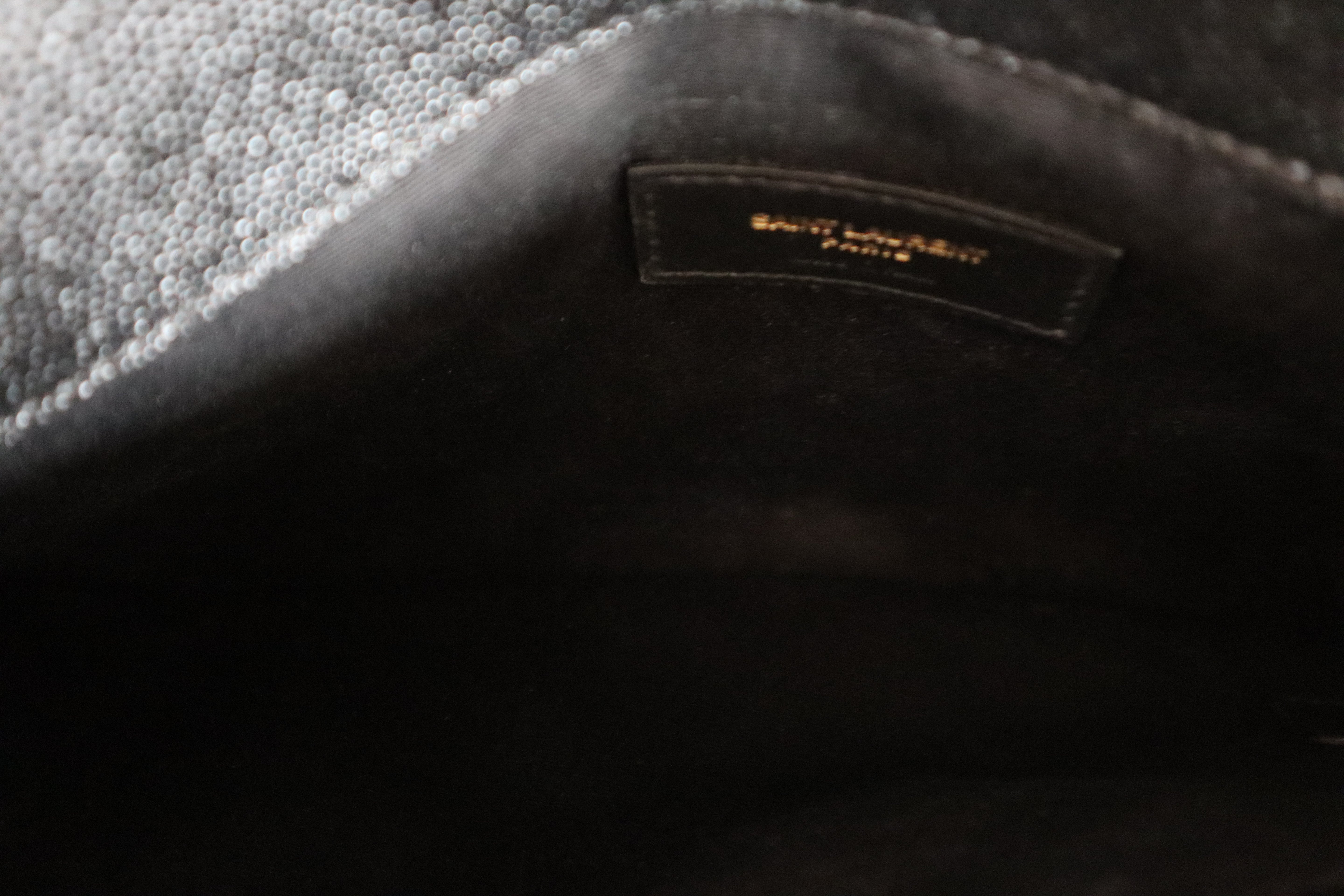 YSL Black Uptown Pouch-Pouch-YSL-The Closet Egypt