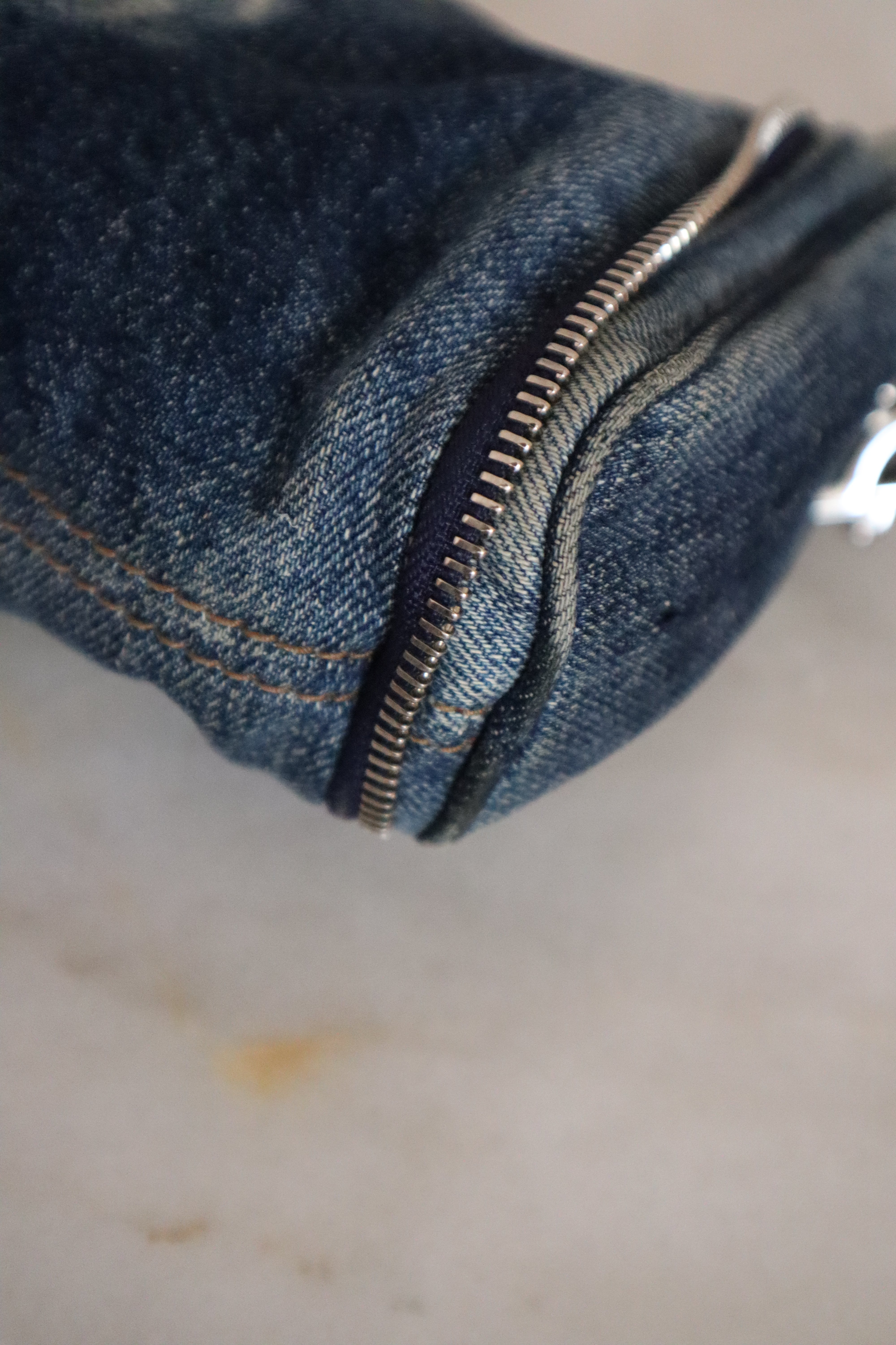 Dolce & Gabbana Blue Denim Zippy Bag-handbag-Dolce & Gabbana-The Closet Egypt