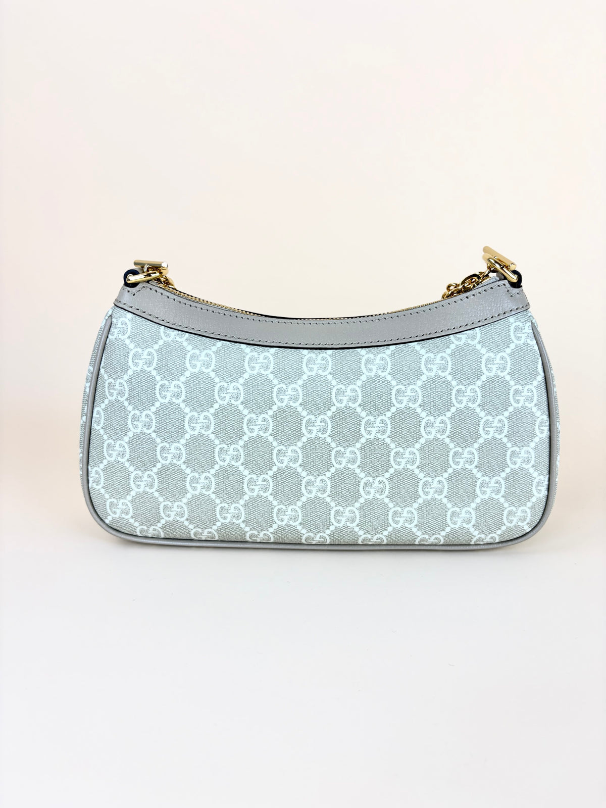 Gucci beige/white gg supreme canvas ophedia small