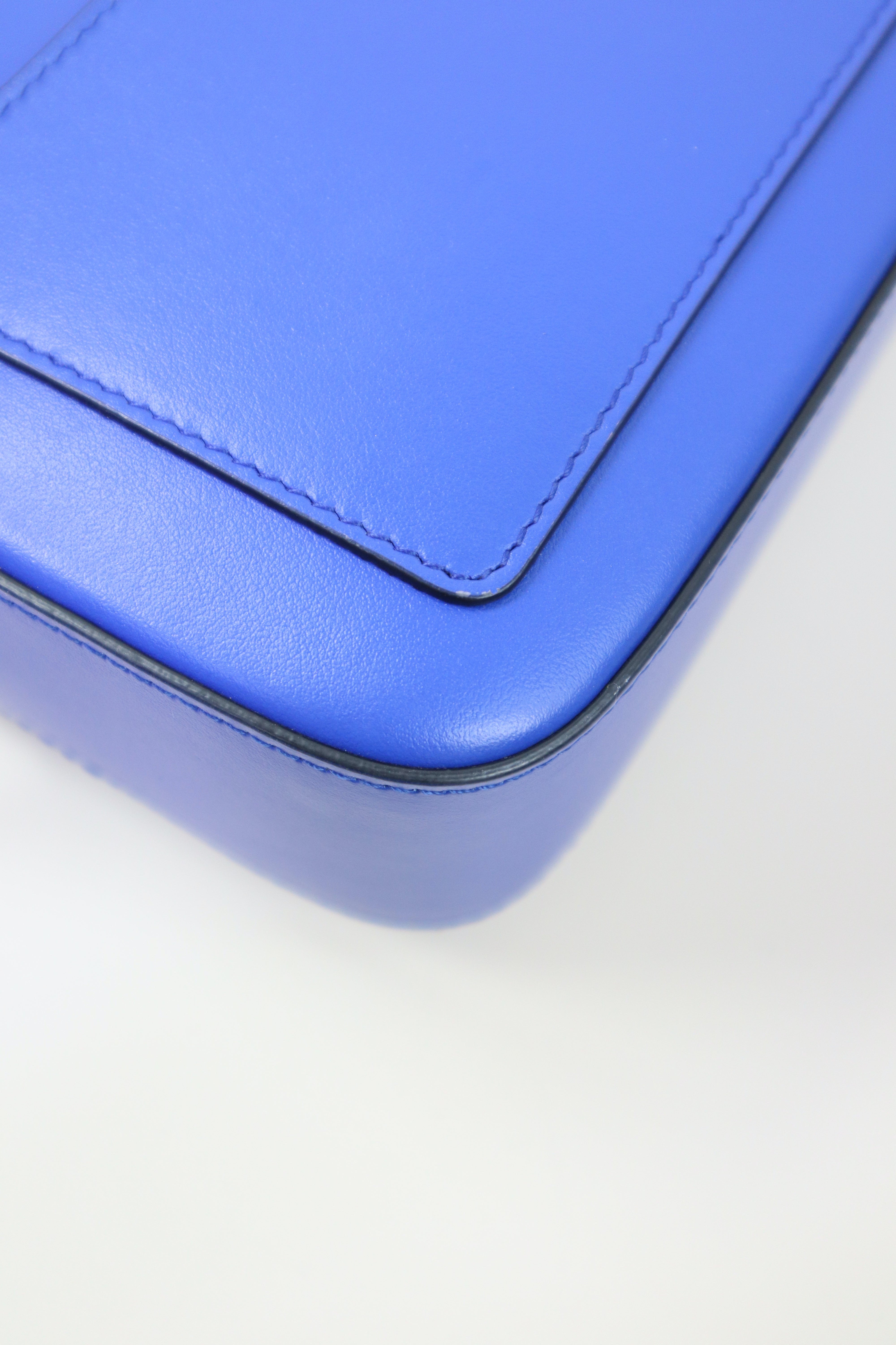 Dolce & Gabbana Blue D&G Logo Camera 3.5 Crossbody Bag