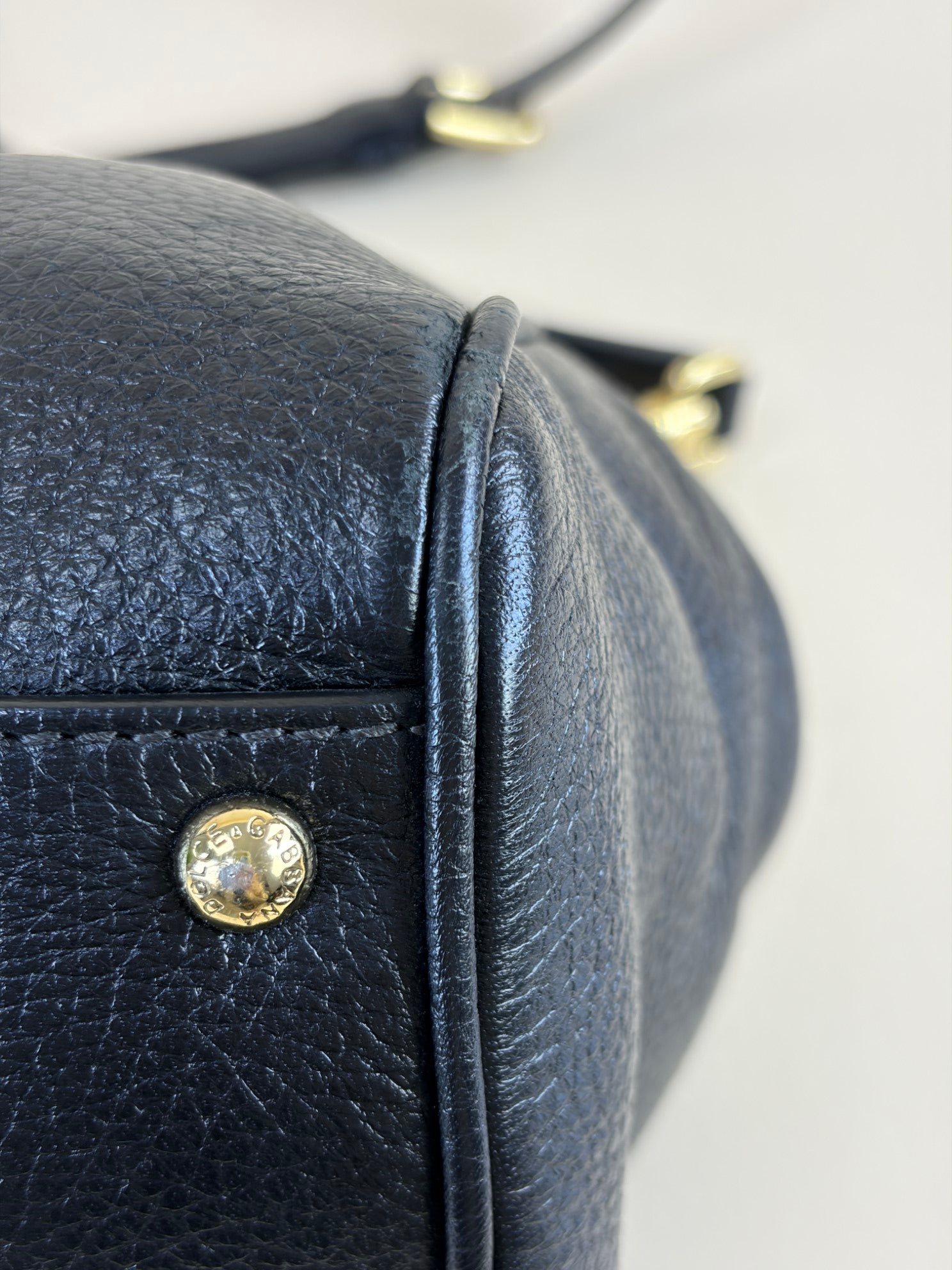 Dolce & Gabbana Black Sicily Hand Bag