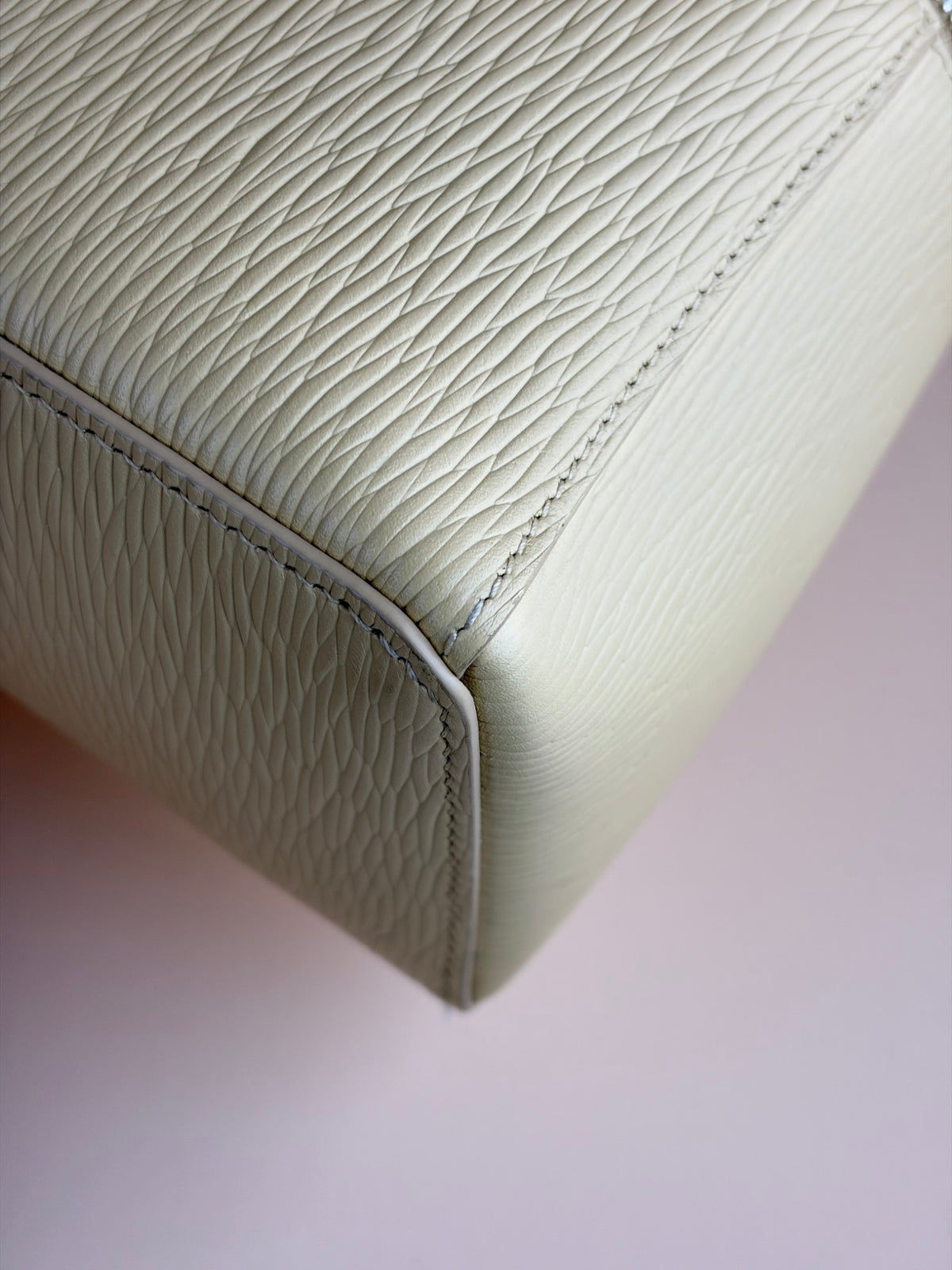 Loro Piana cream calfskin extra L 27 shoulder bag