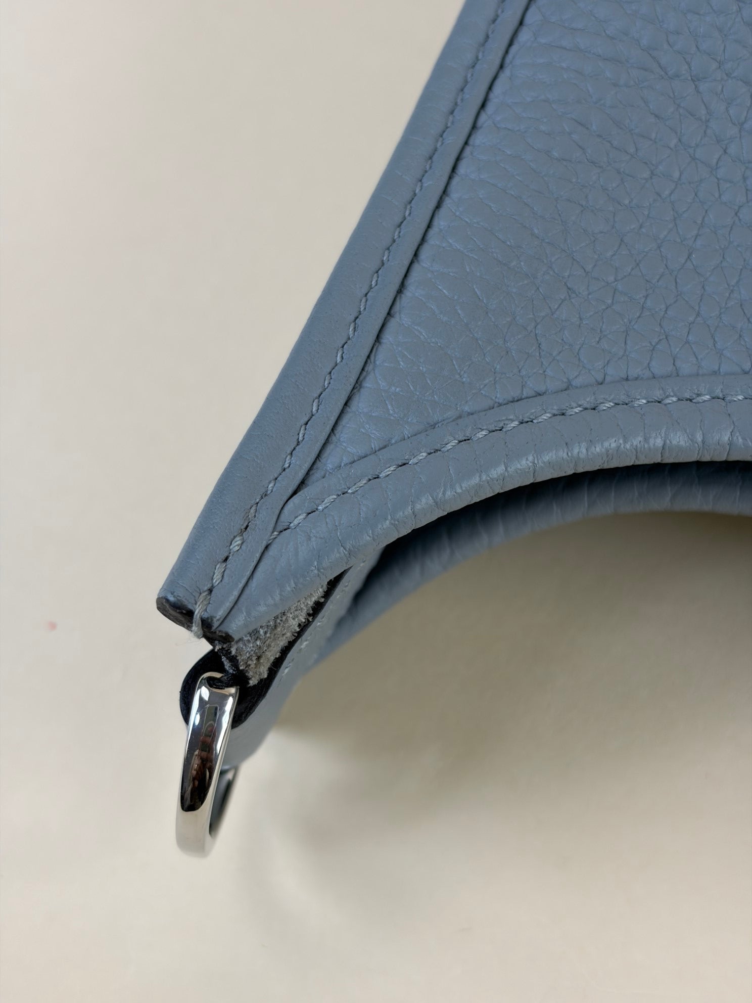 Hermes Gris Pantin Evelyne 29 Bag with Strap