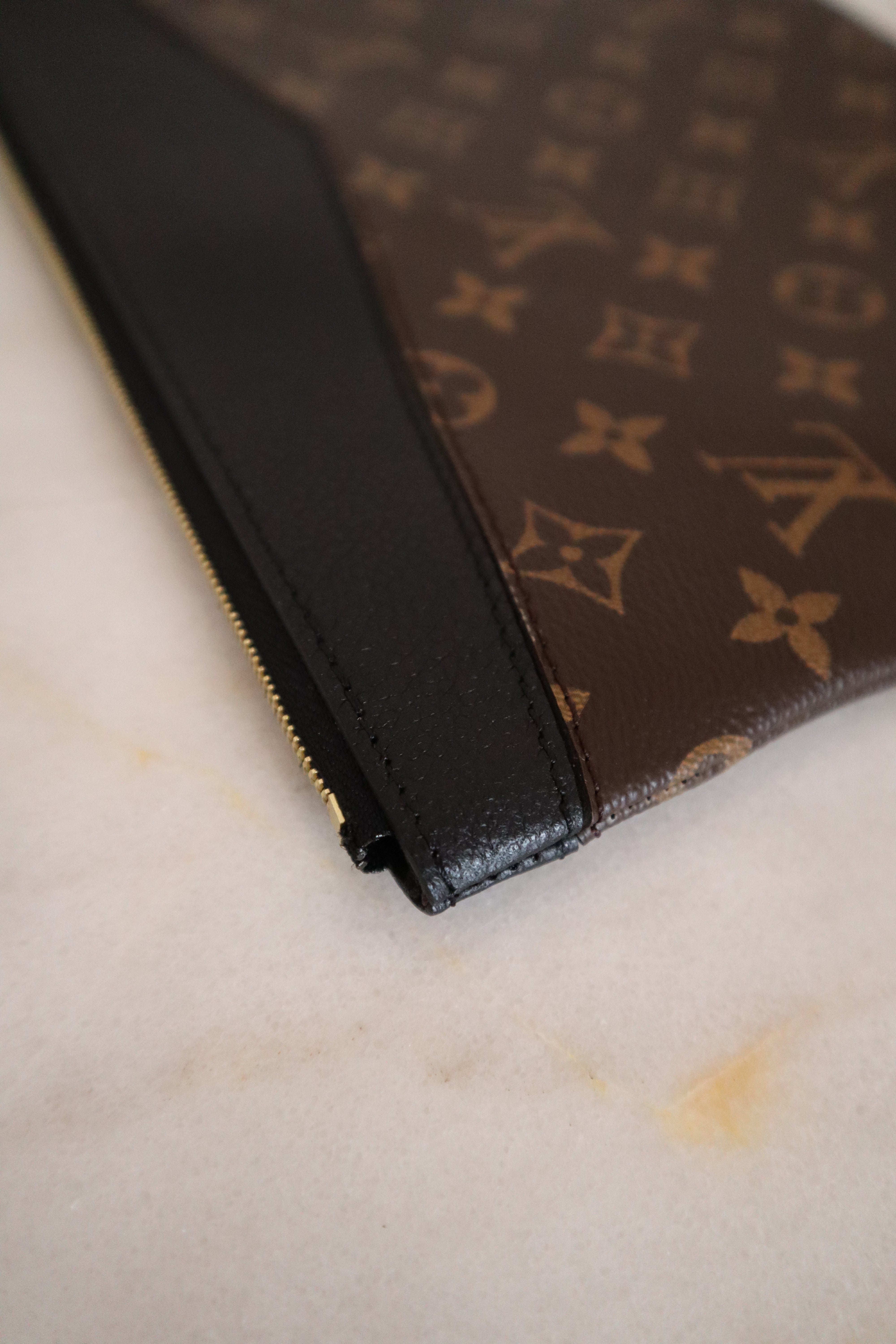 Louis Vuitton Monogram Black Daily Pouch-Pouch-Louis Vuitton-The Closet Egypt