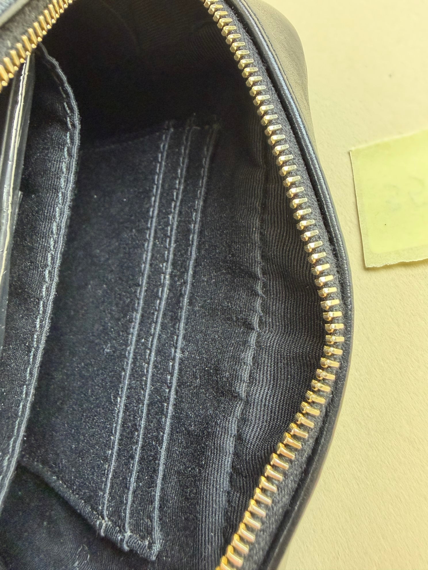 YSL Black Quilted Lou Belt Bag