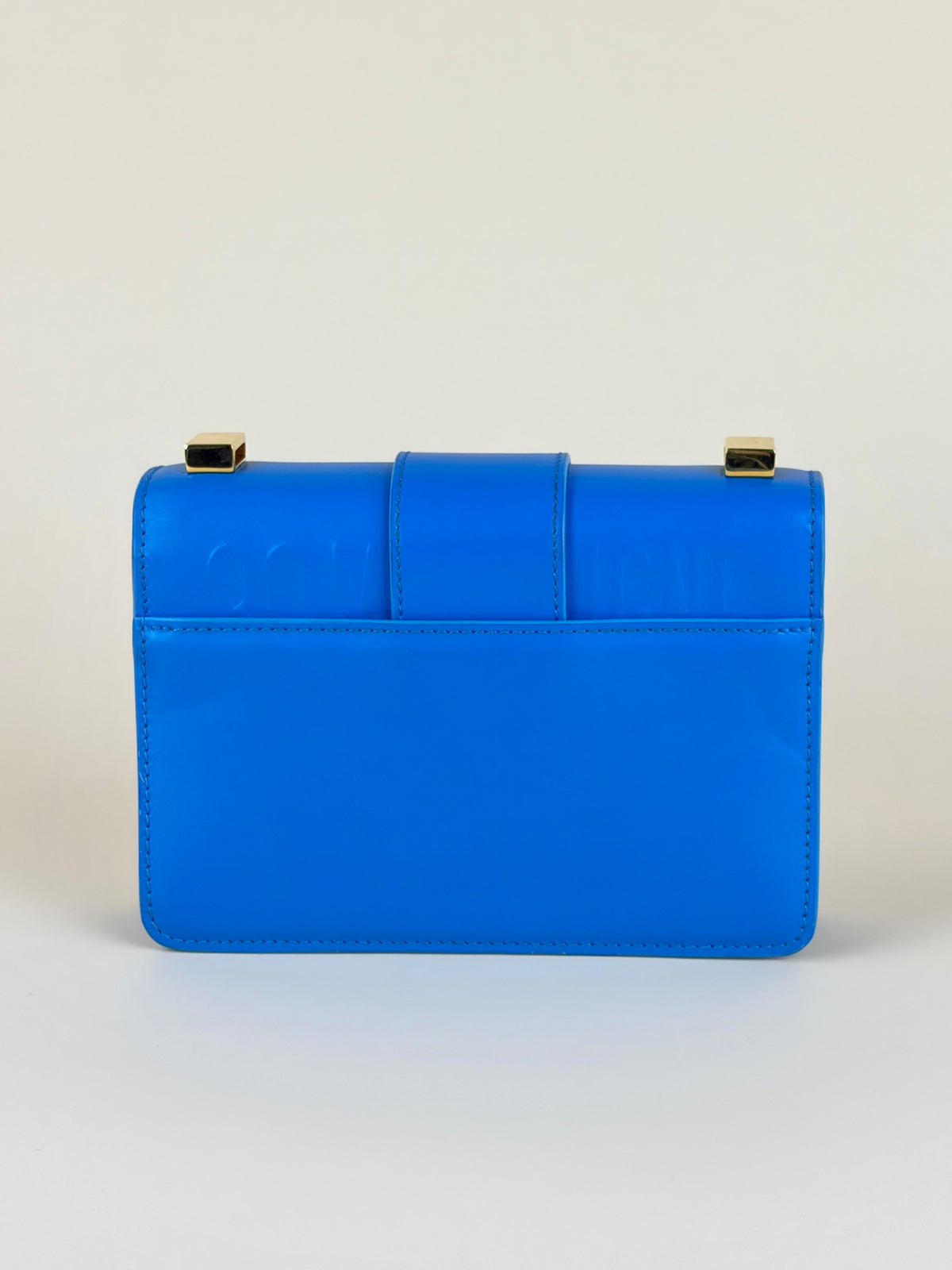 Christian Dior bright blue 30 Montaigne micro bag