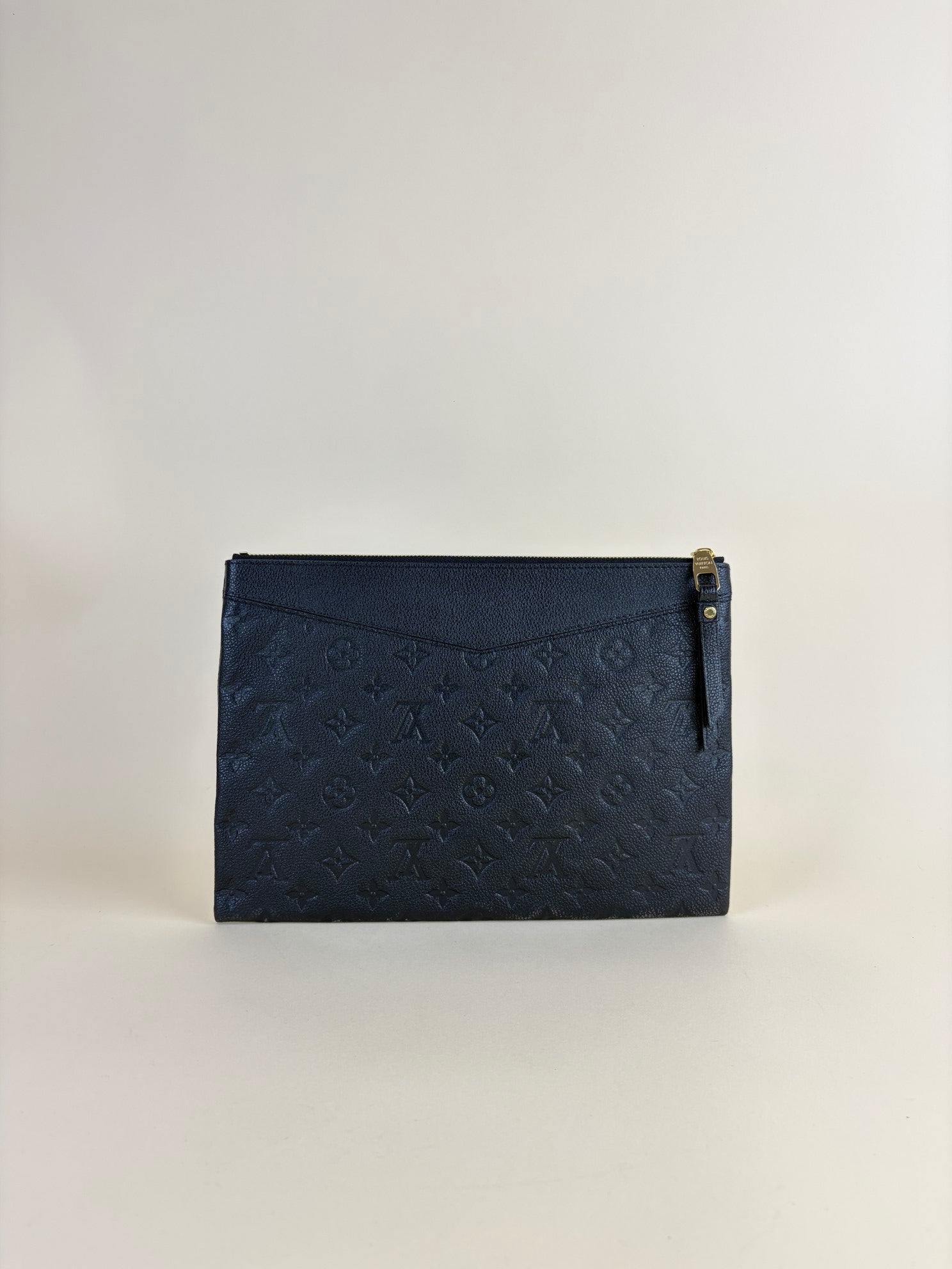 Louis Vuitton Black Monogram Empreinte Daily Pouch