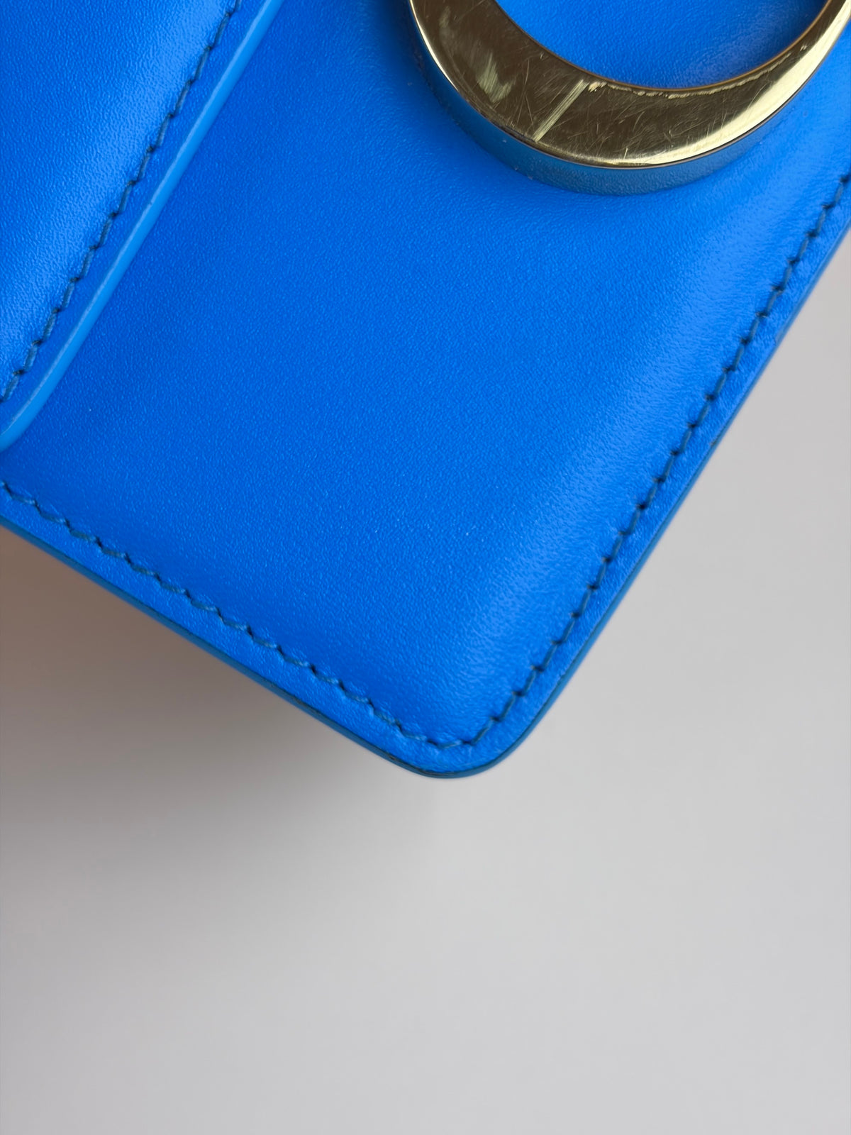 Christian Dior bright blue 30 Montaigne micro bag