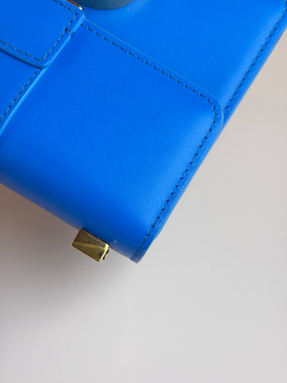 Christian Dior bright blue 30 Montaigne micro bag