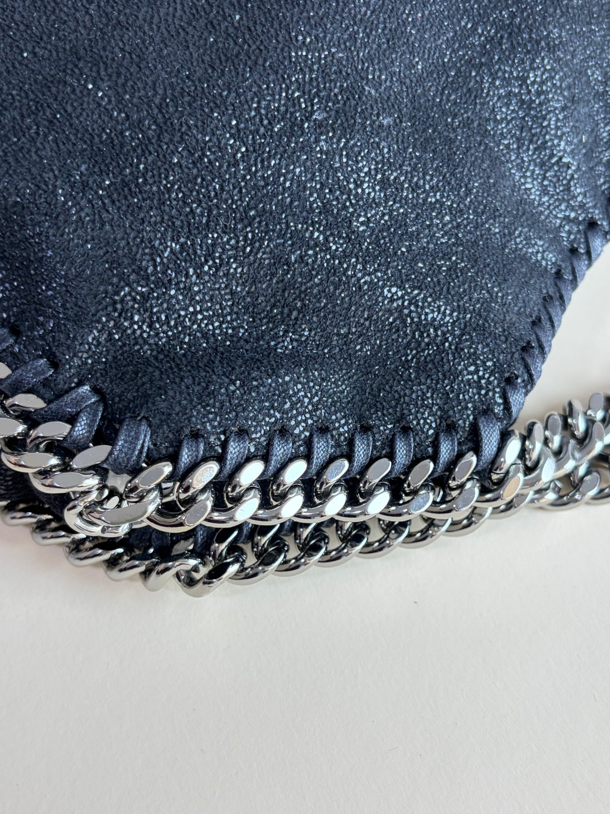Stella McCartney black Falabella mini Tote Bag
