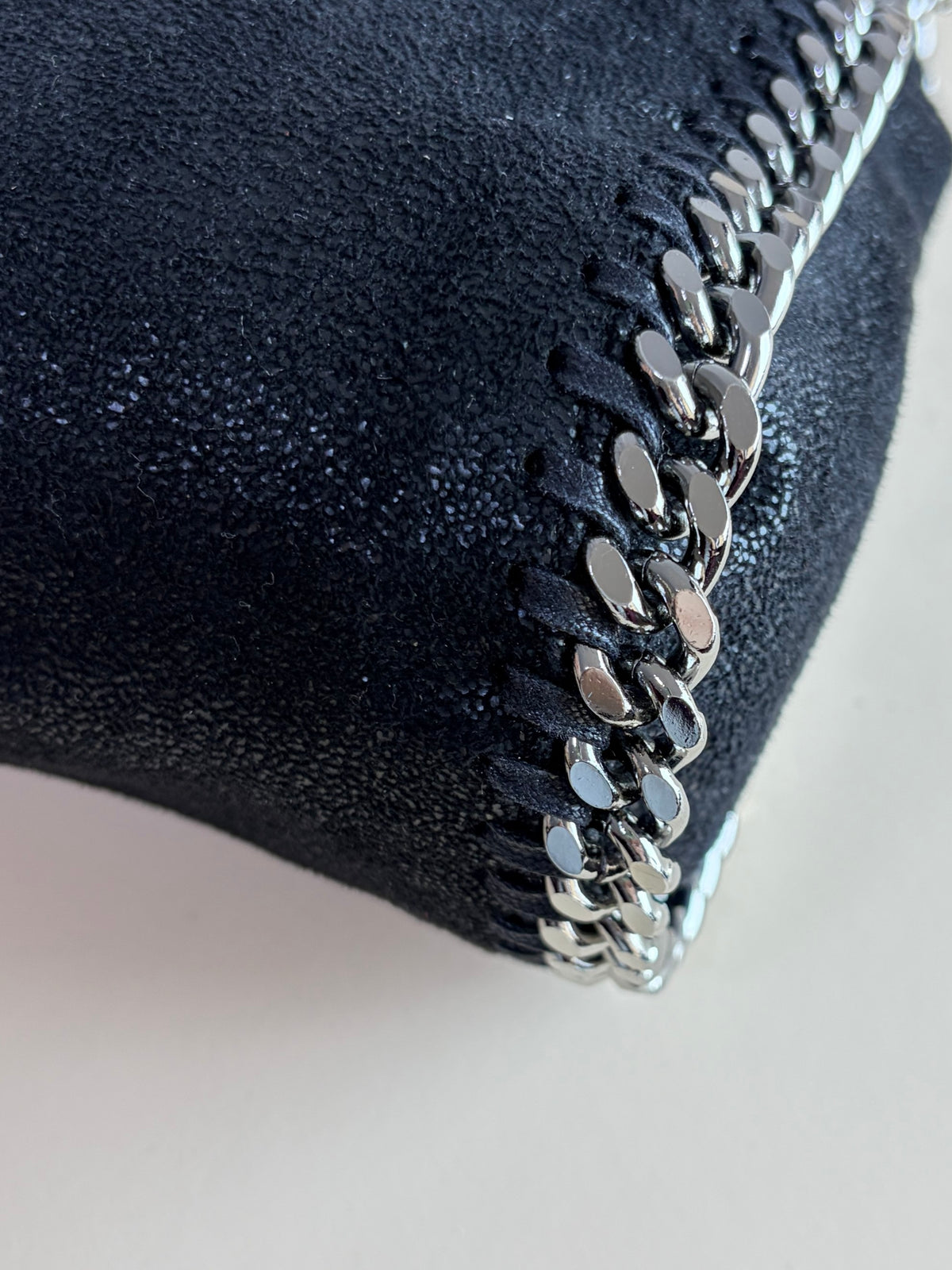 Stella McCartney black Falabella mini Tote Bag