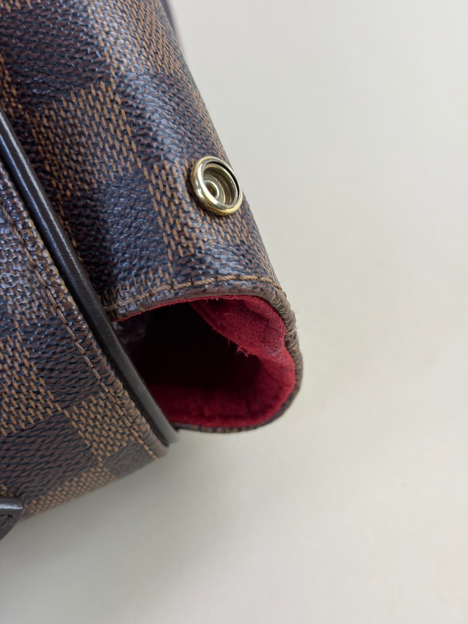 Louis Vuitton Damier Ebene Bergamo GM Bag