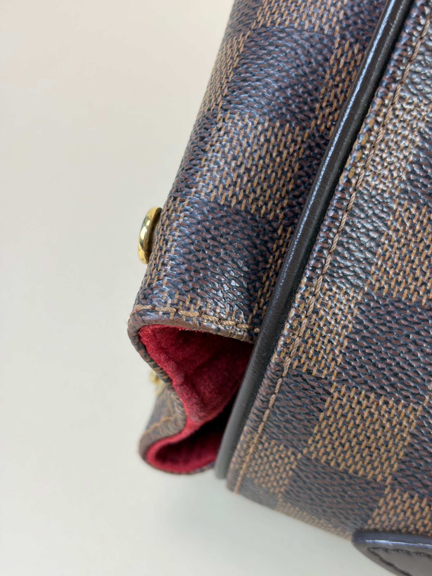 Louis Vuitton Damier Ebene Bergamo GM Bag